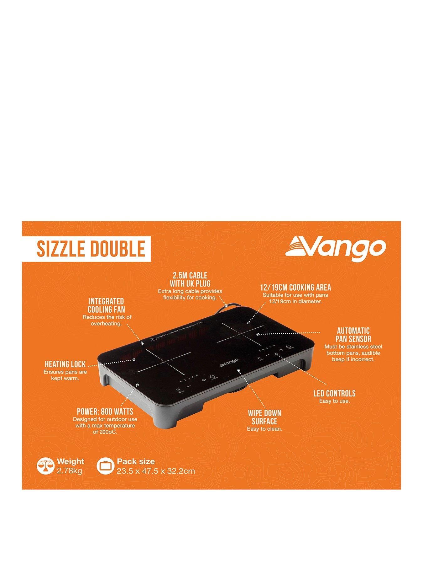 Image 2 of 2 of Vango Sizzle Double Induction Hob