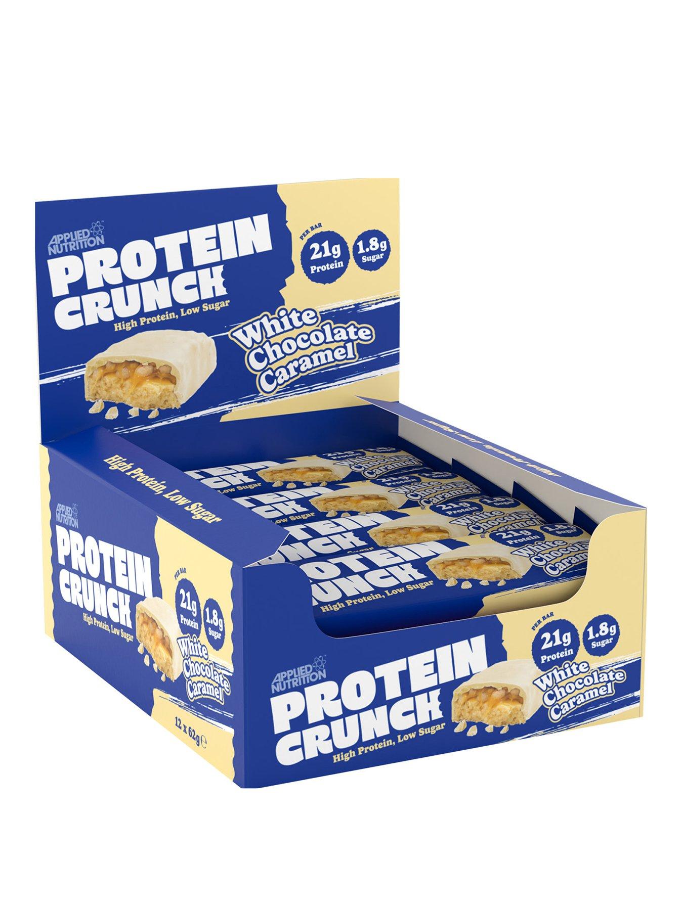 Applied Nutrition Protein Crunch White Chocolate Caramel (12 x 62g bars)