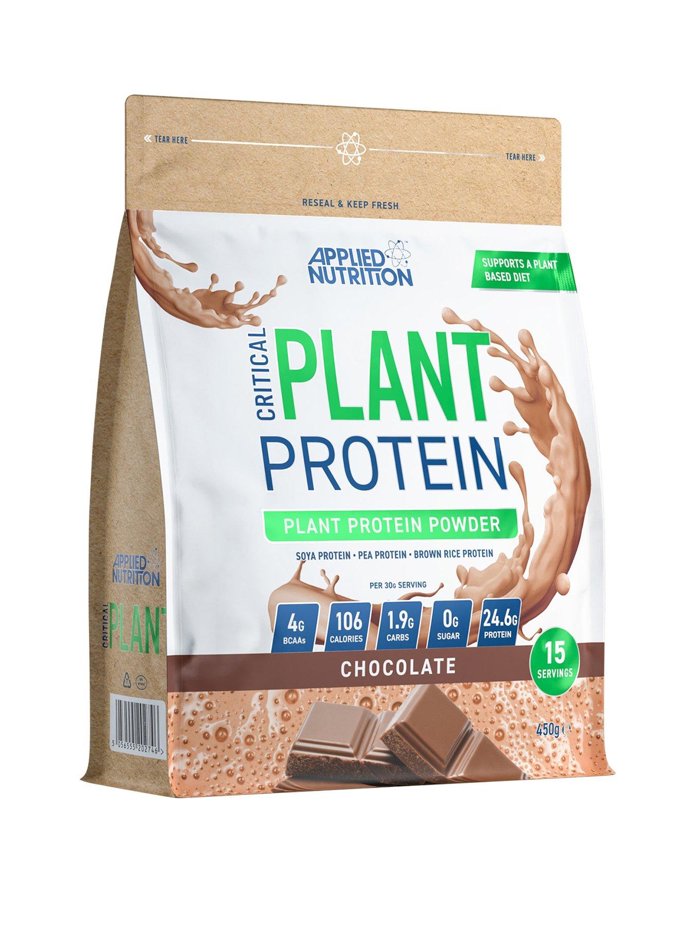 Applied Nutrition Critical Plant Protein 450g - 15 Servings - Chocolate Flavour