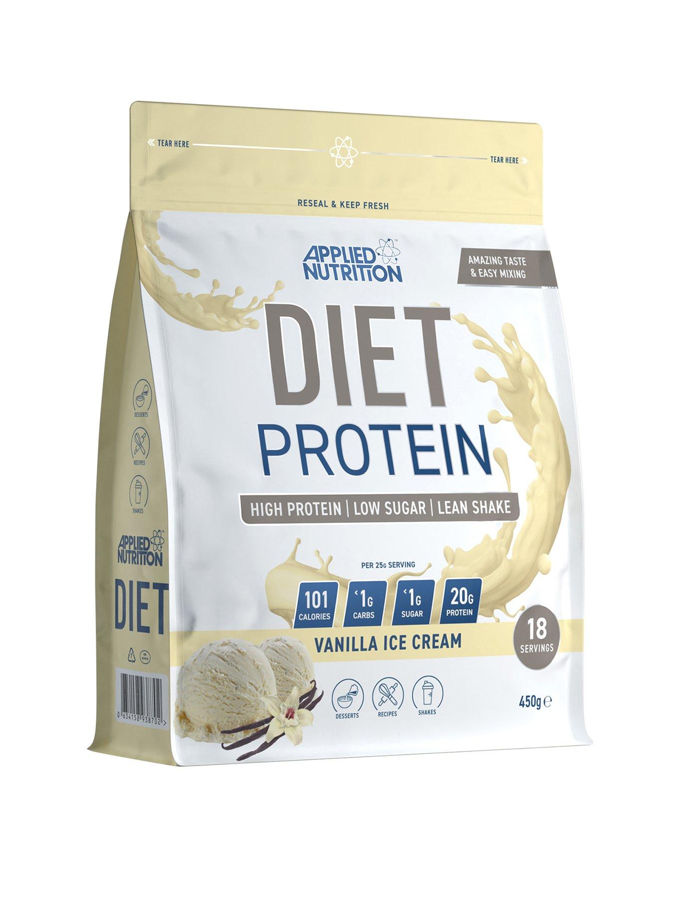 Applied Nutrition Diet Protein 450g - 18 Servings - Vanilla Ice Cream