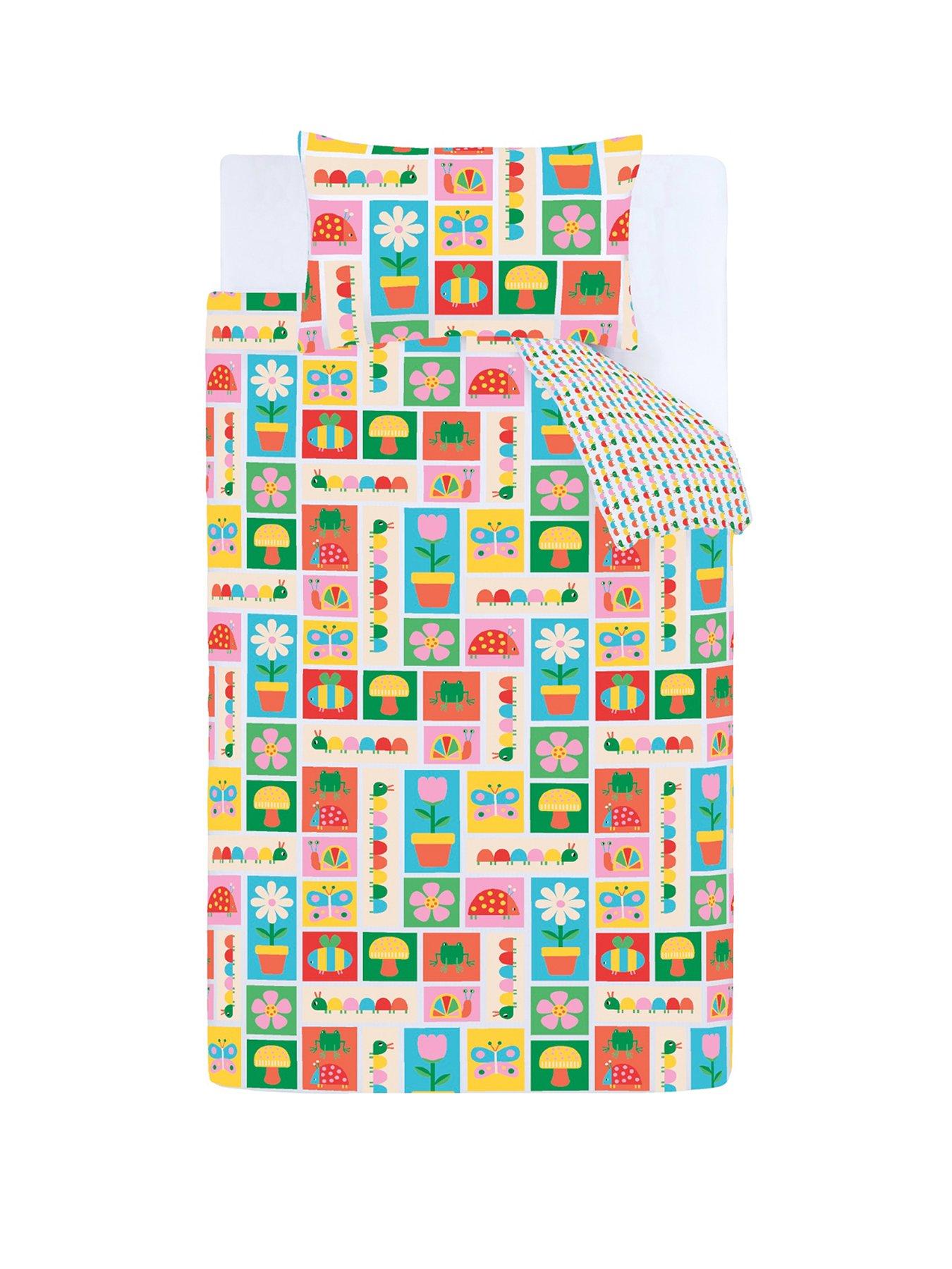 Image 2 of 5 of Catherine Lansfield Curious Caterpillar Duvet Cover Set