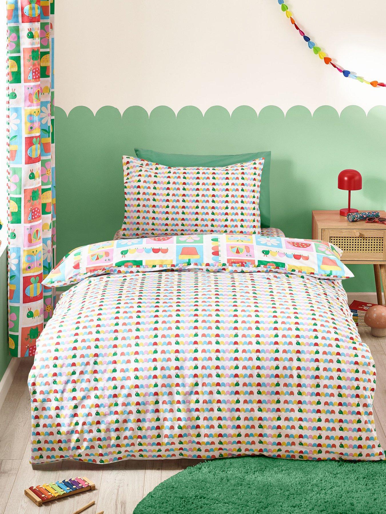 Image 4 of 5 of Catherine Lansfield Curious Caterpillar Duvet Cover Set