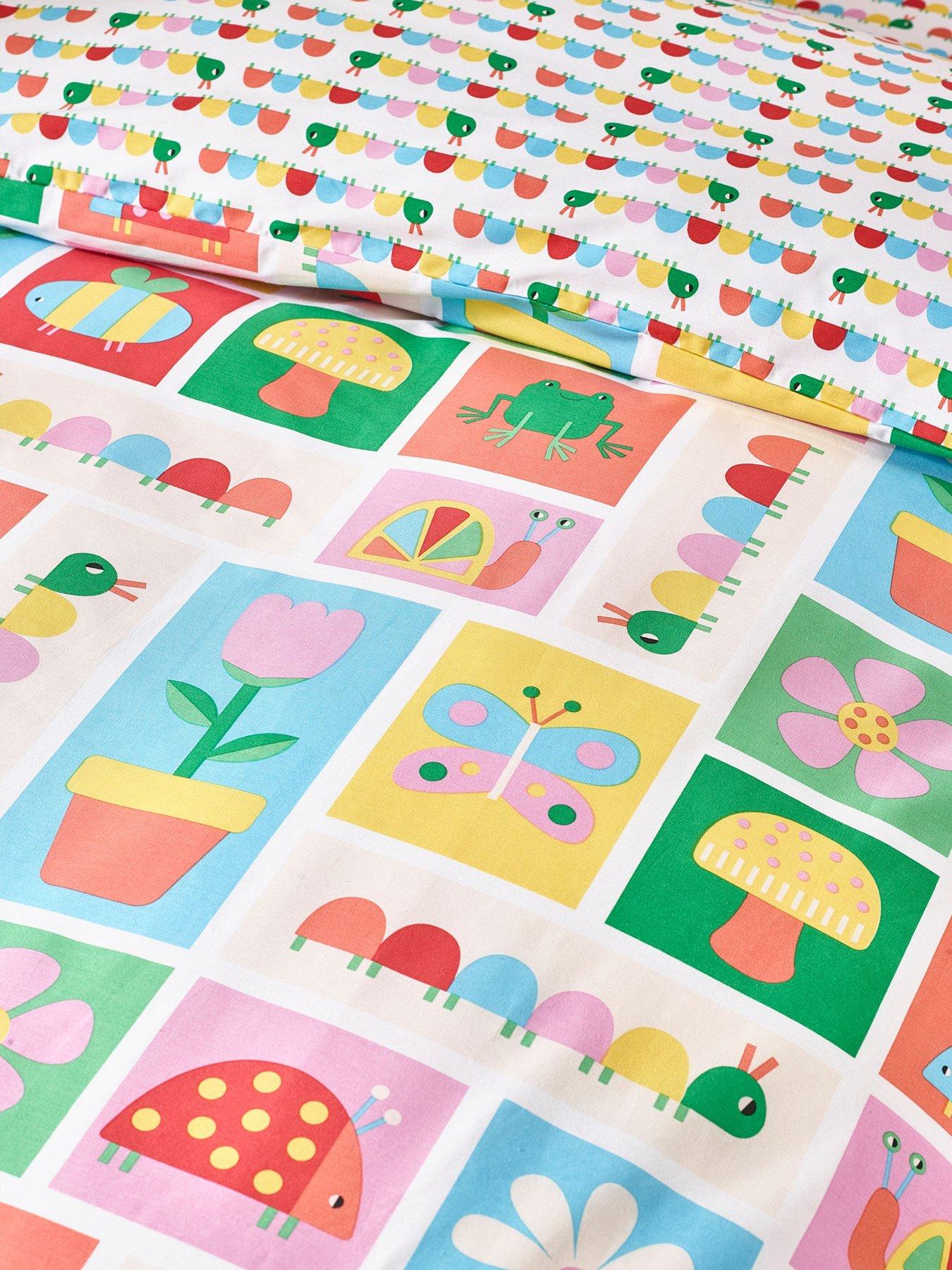 Image 5 of 5 of Catherine Lansfield Curious Caterpillar Duvet Cover Set