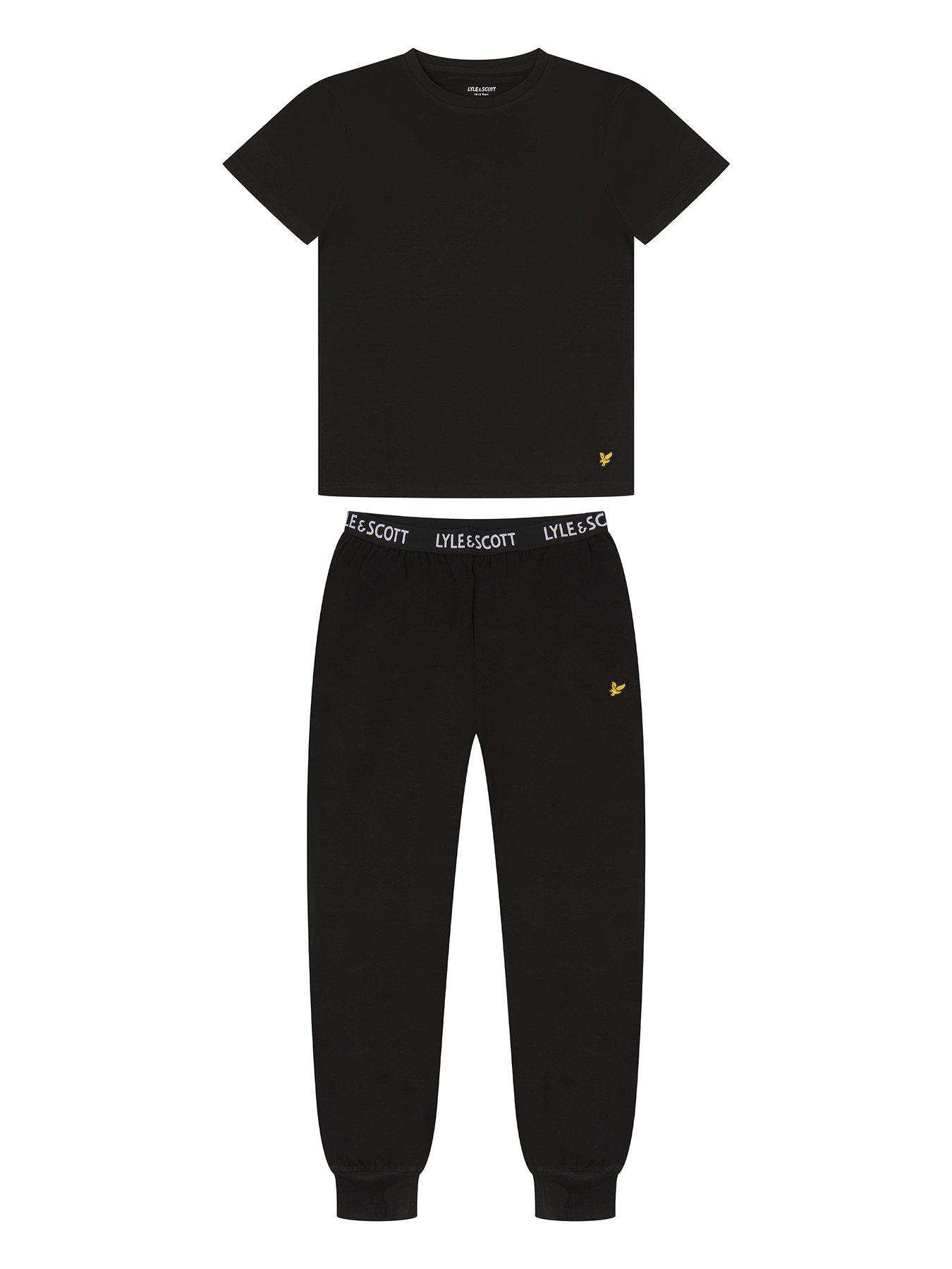 Image 1 of 5 of Lyle & Scott Boys Sleepwear Set - Black