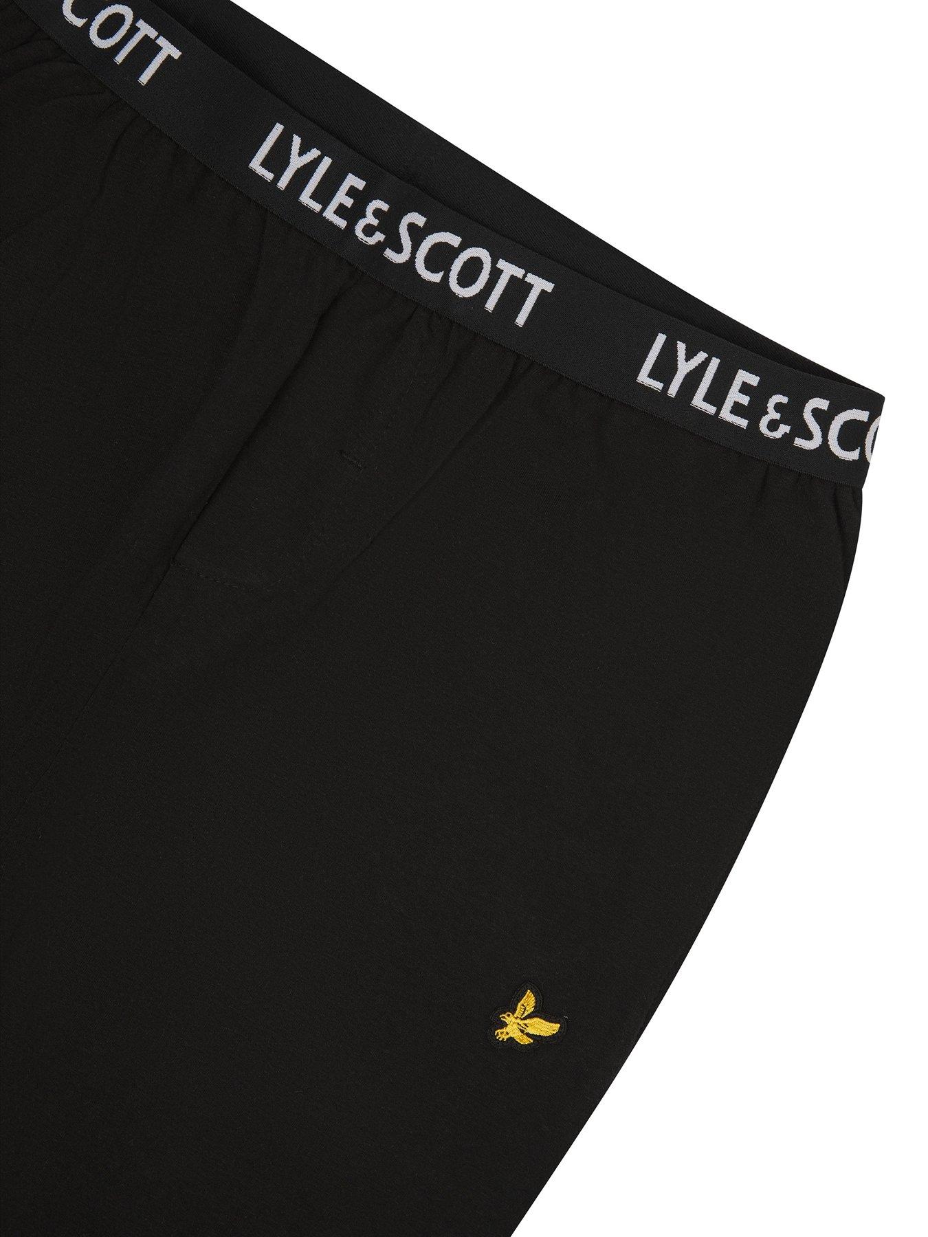 Image 5 of 5 of Lyle & Scott Boys Sleepwear Set - Black