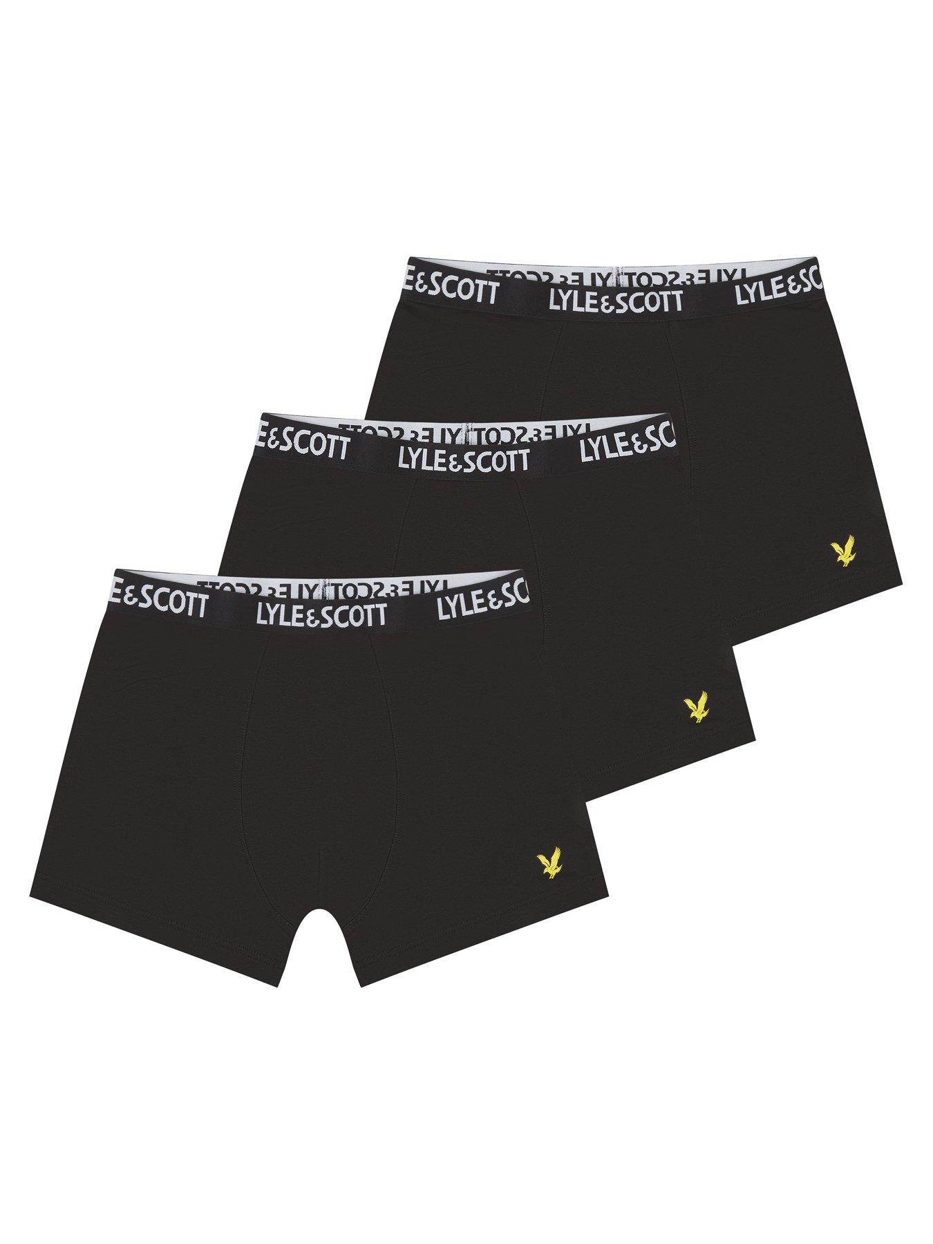 undefined Boys 3 Pack Core Trunk - Black