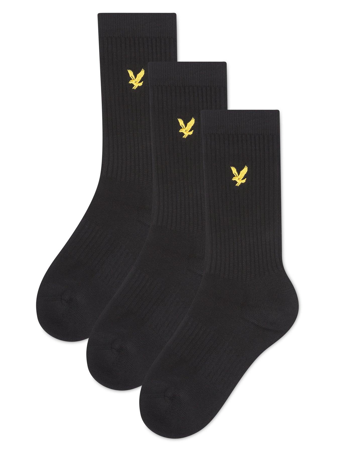 lyle-scott-boys-3-pack-sports-socks-black