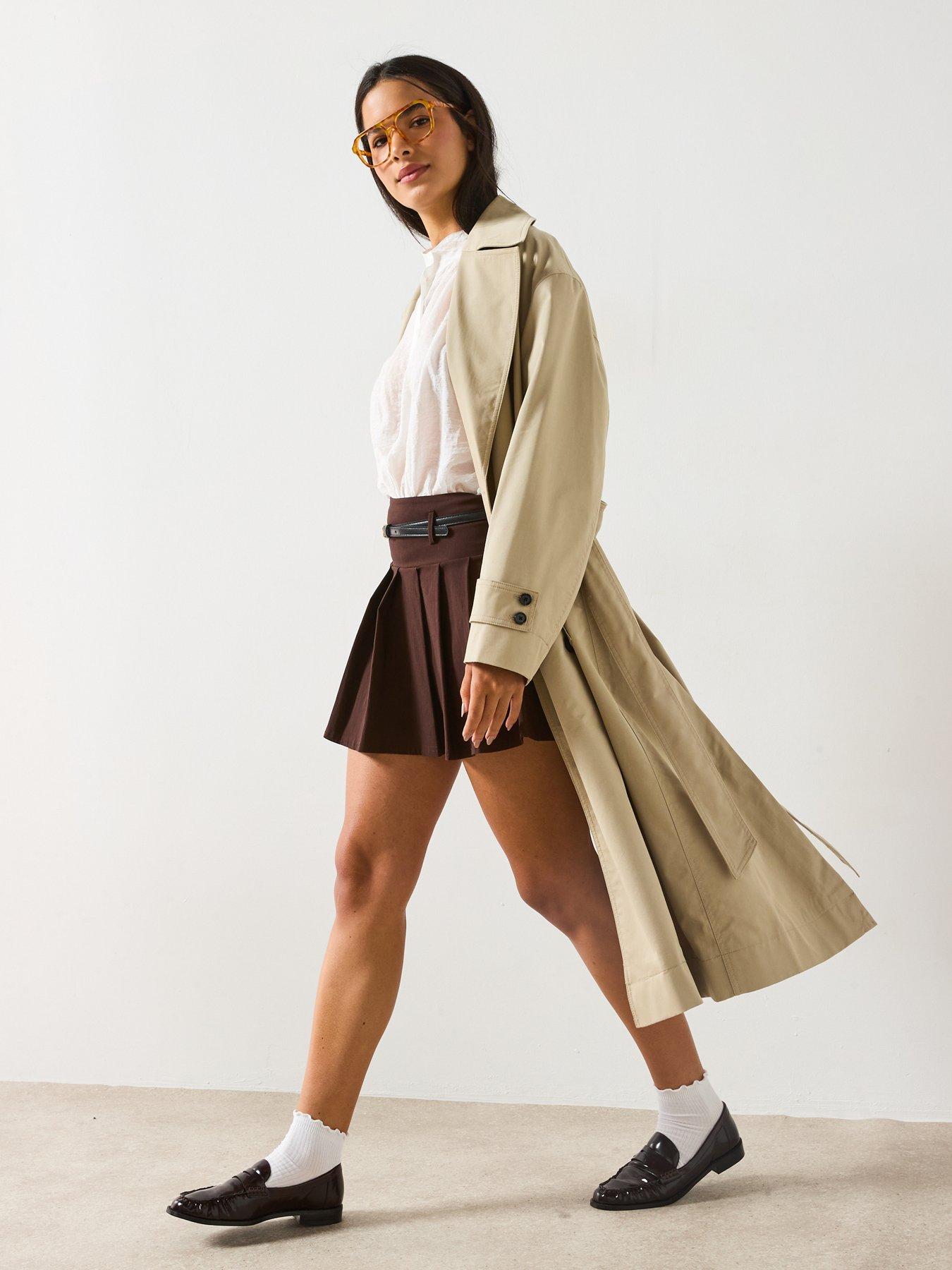 Image 6 of 6 of V by Very Button Shift Blouse - Ivory