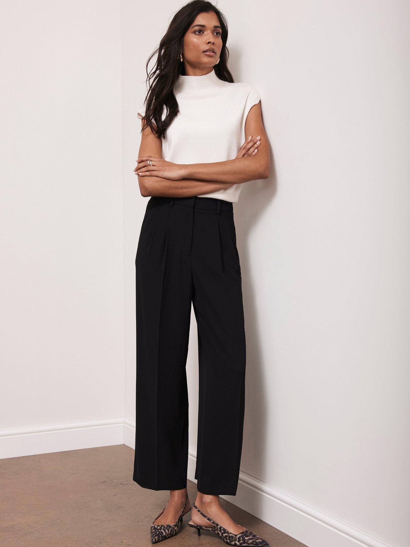 mint-velvet-pleated-cropped-trouser-black