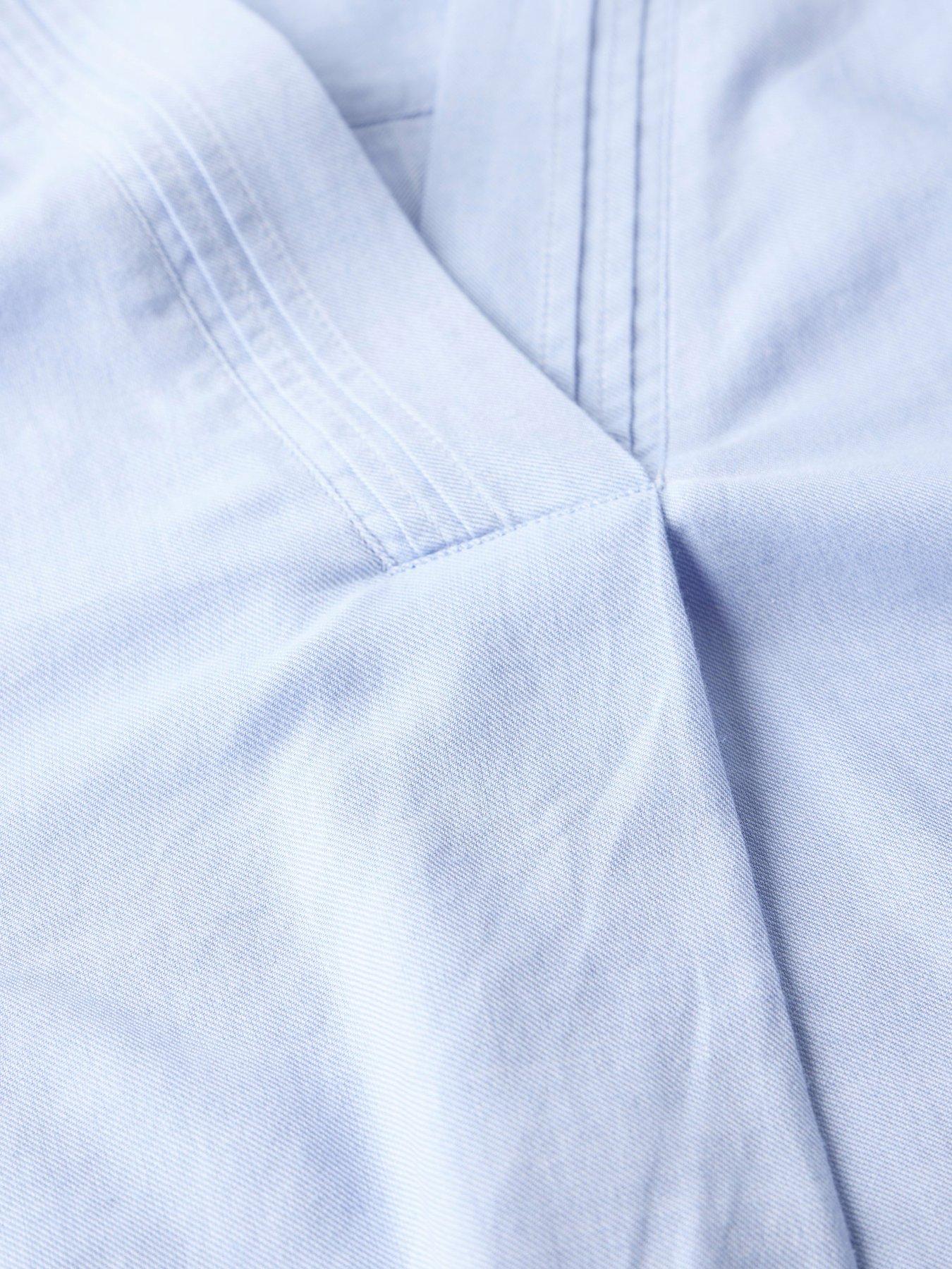 mint-velvet-chambray-blouse-bluedetail