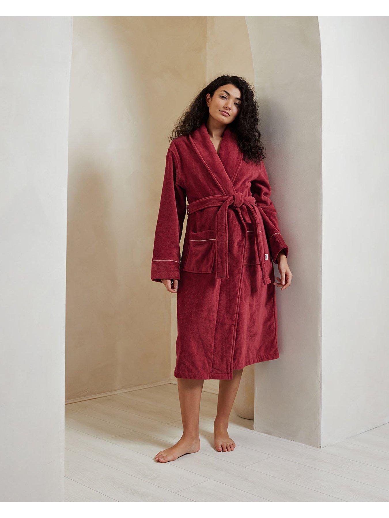 chelsea-peers-shawl-collar-towelling-robe-redstillFront