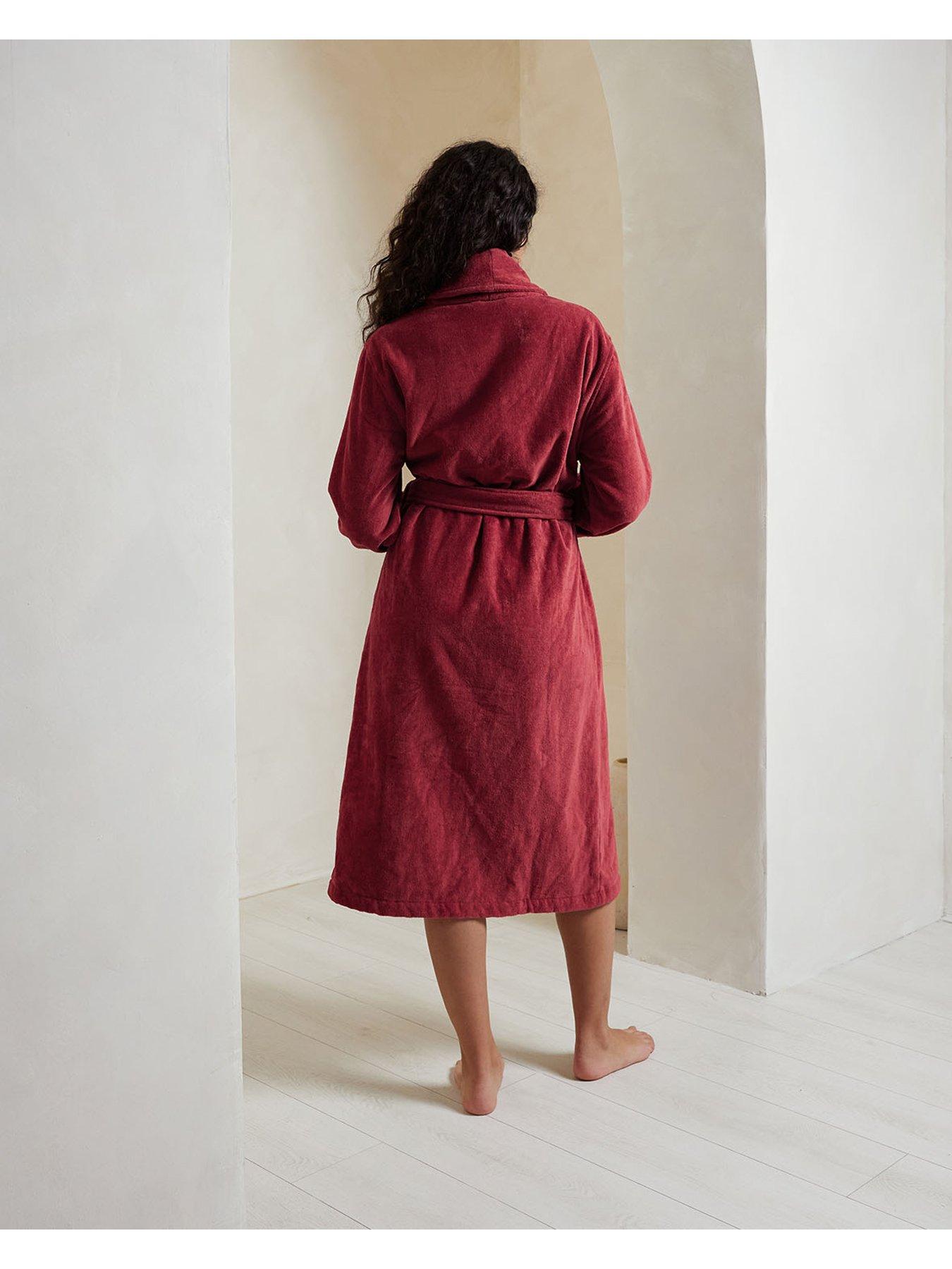chelsea-peers-shawl-collar-towelling-robe-redback