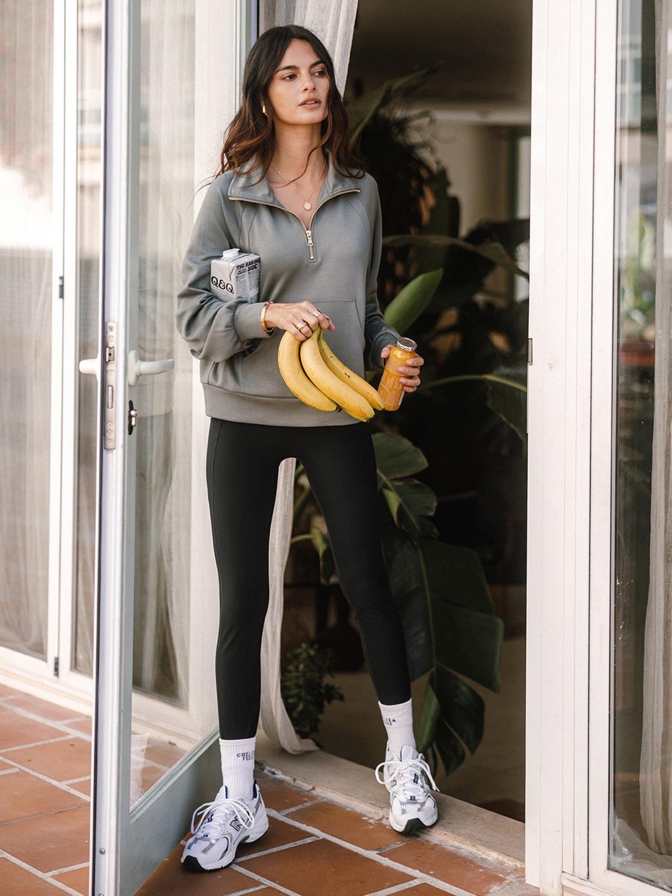 chelsea-peers-ribbed-leggings-black
