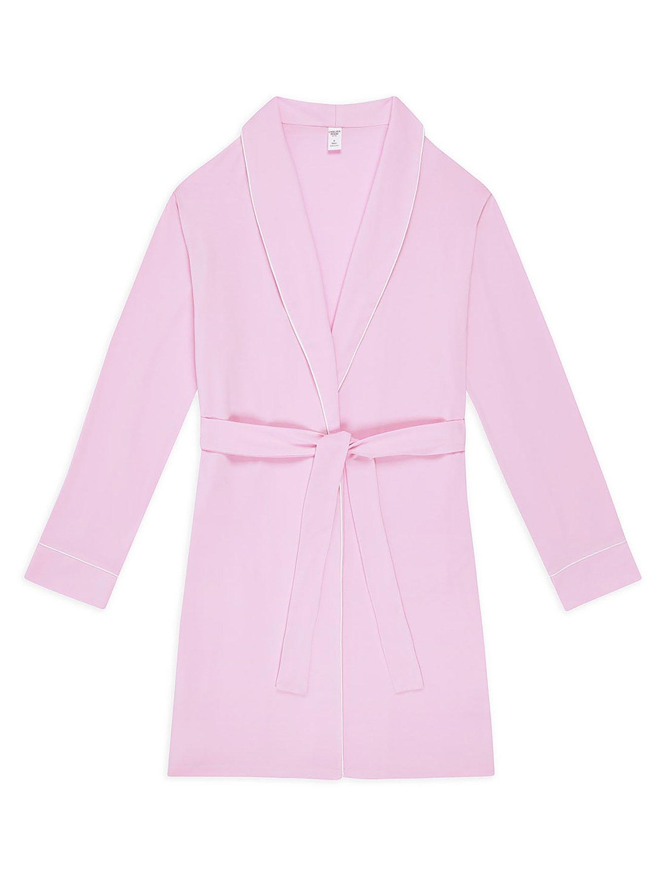 Image 1 of 3 of CHELSEA PEERS Modal Robe - Pink