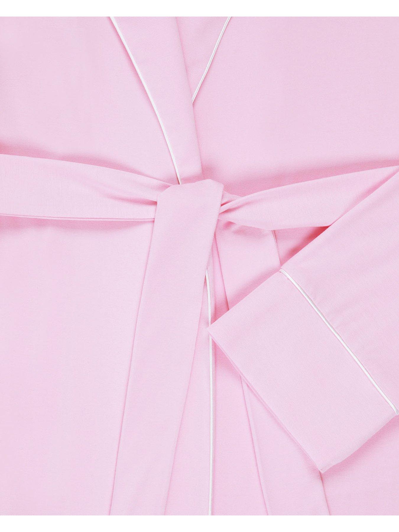 Image 3 of 3 of CHELSEA PEERS Modal Robe - Pink