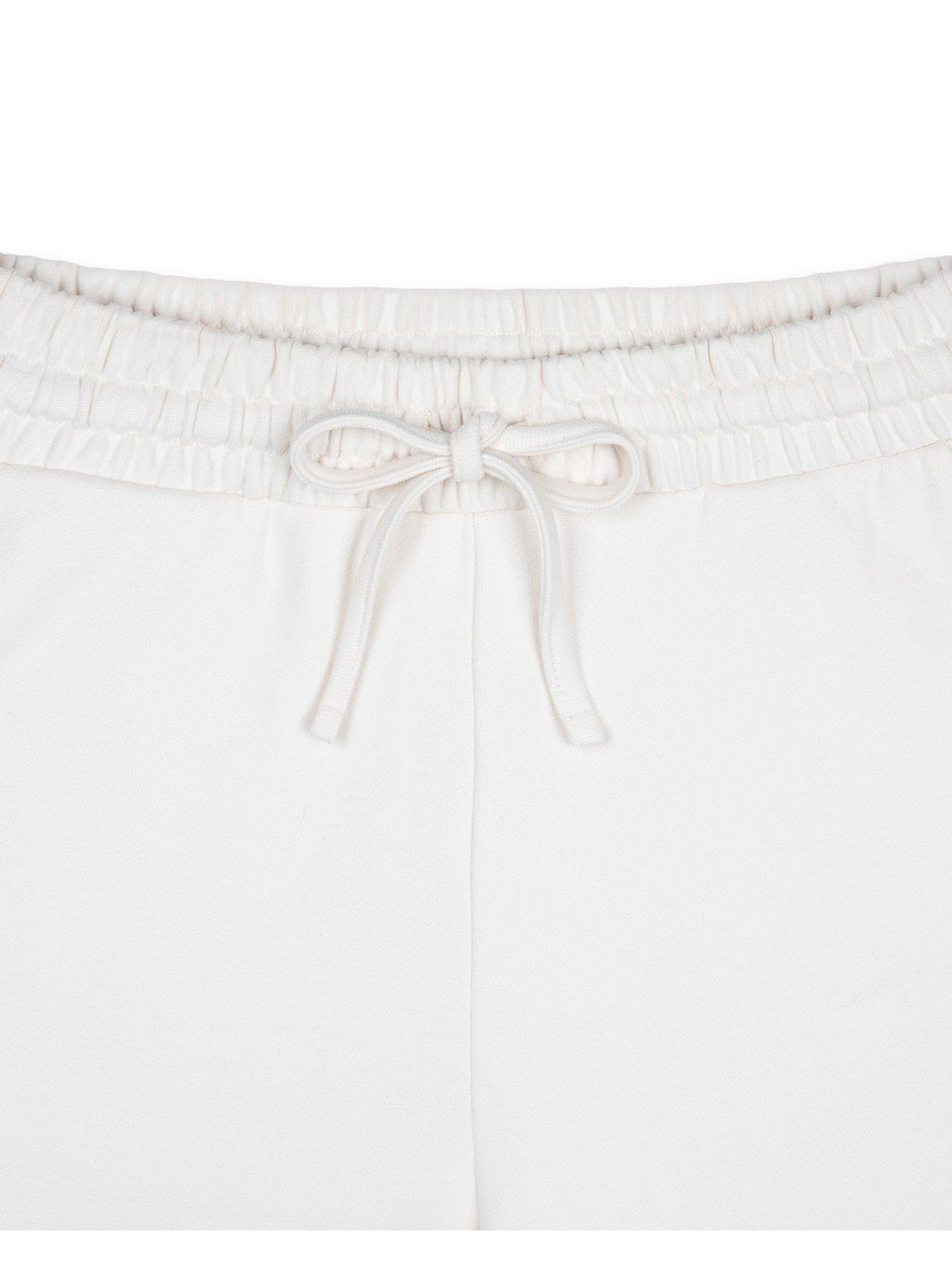 Image 3 of 3 of CHELSEA PEERS Straight Leg Joggers - Off White