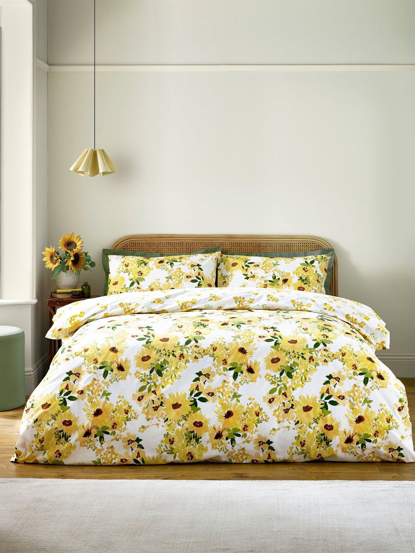 catherine-lansfield-sunflowers-duvet-set