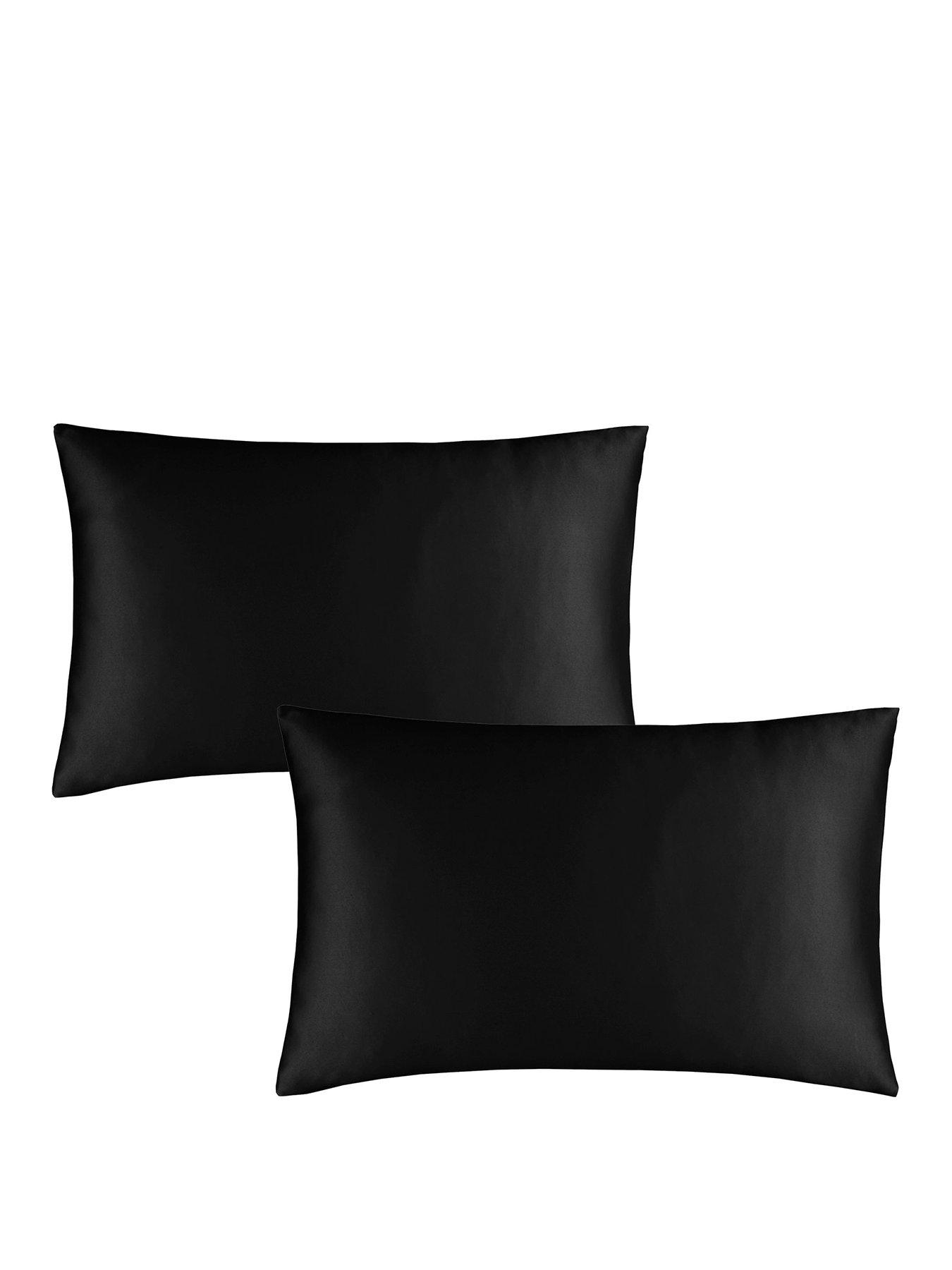 Image 2 of 2 of Catherine Lansfield Silky Soft Satin Standard Pillowcase Pair