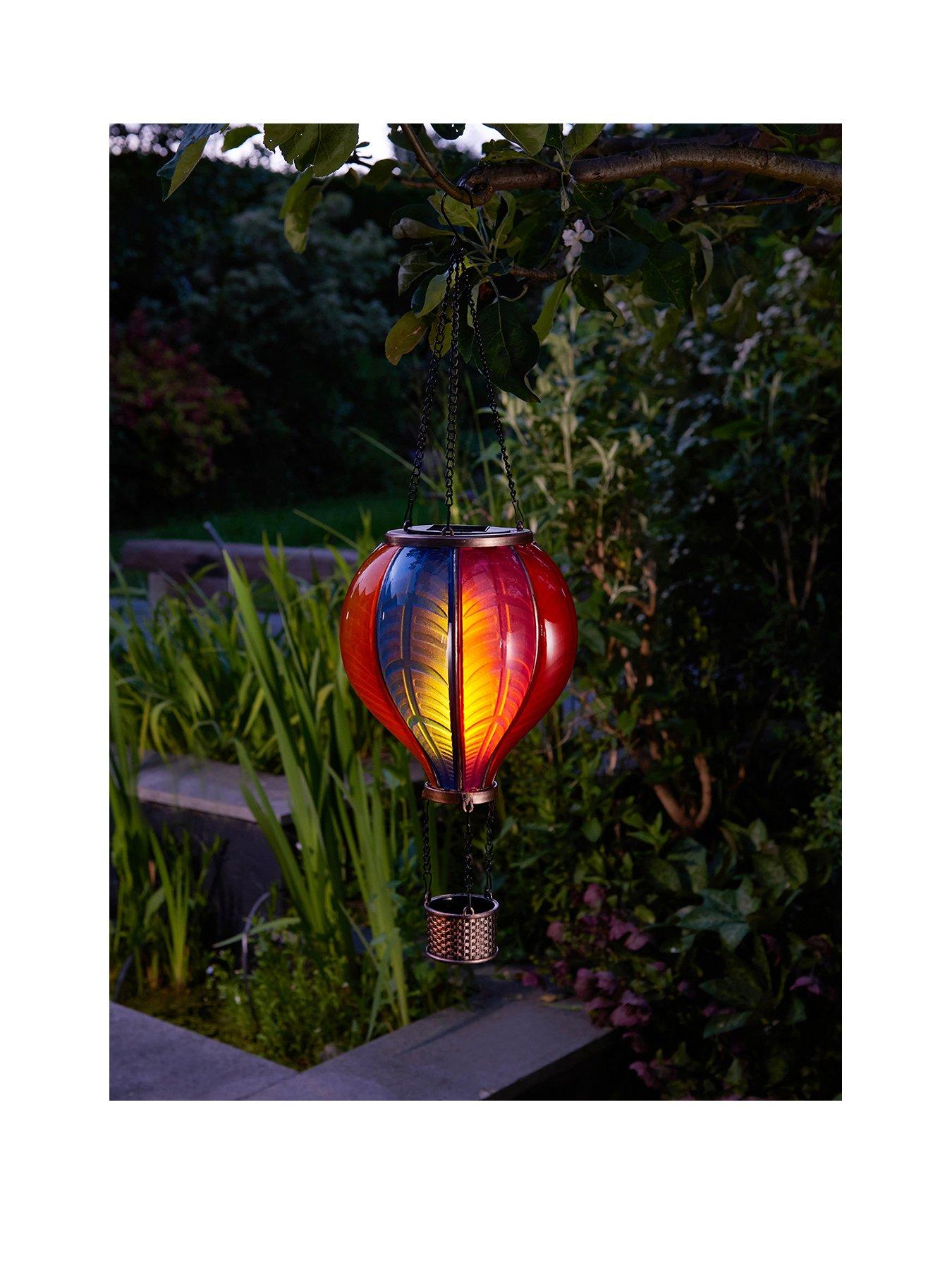 Image 2 of 4 of Smart Solar Rainbow Flaming Balloon XL