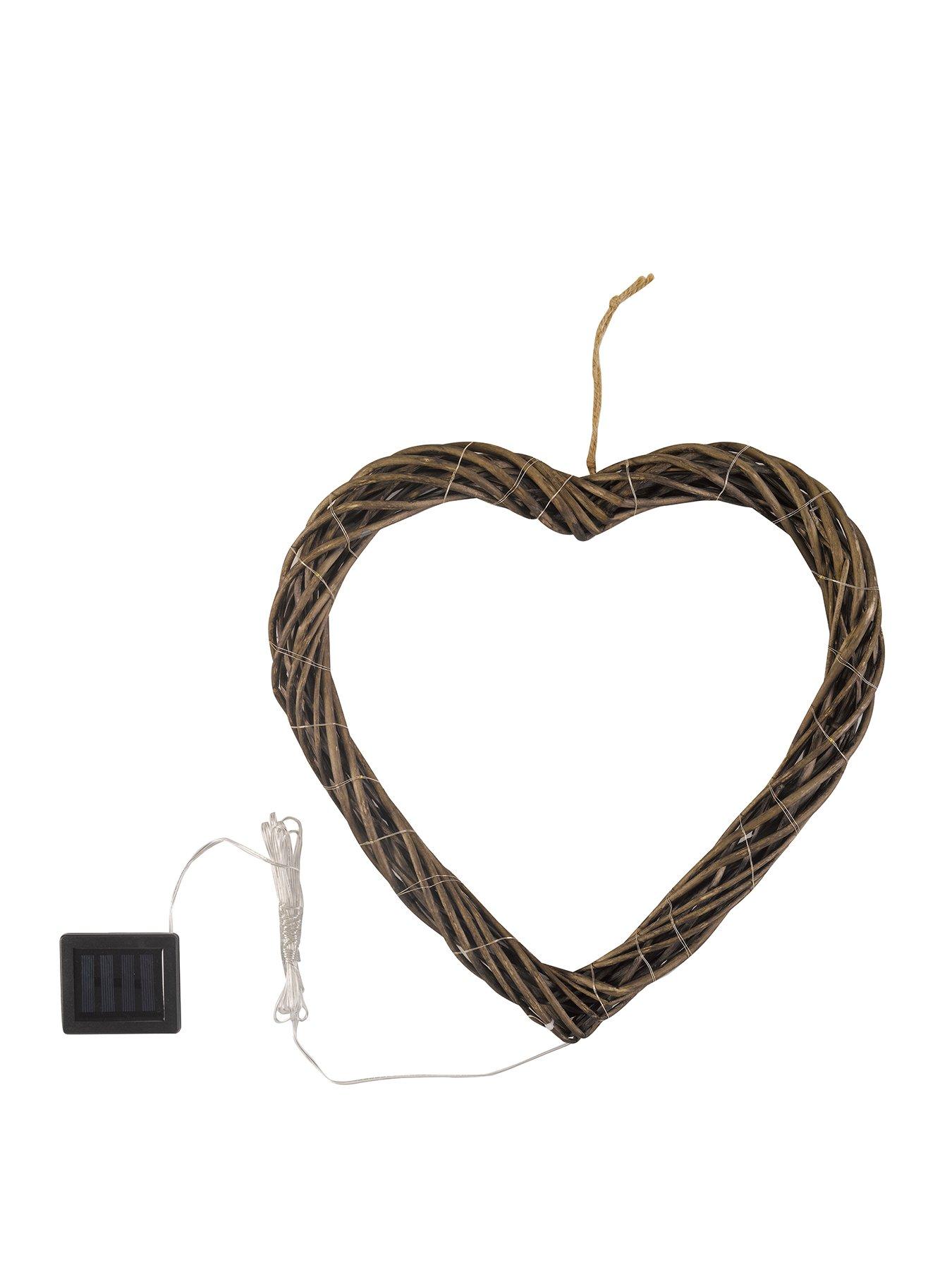 Image 2 of 4 of Smart Solar Solar Inlit Firefly Heart 40cm