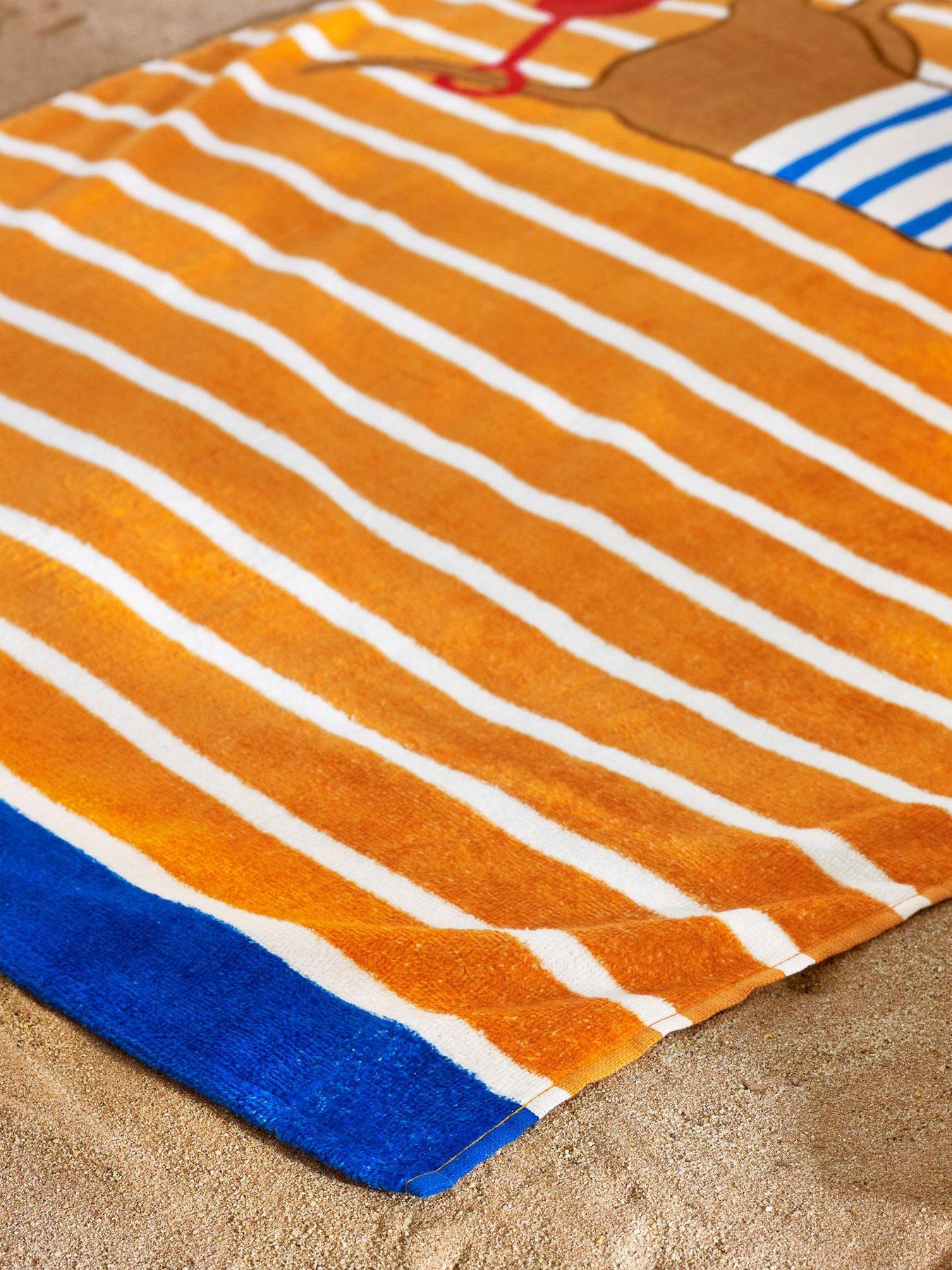 Image 3 of 3 of Catherine Lansfield Hot Dog 100% Cotton Beach Towel