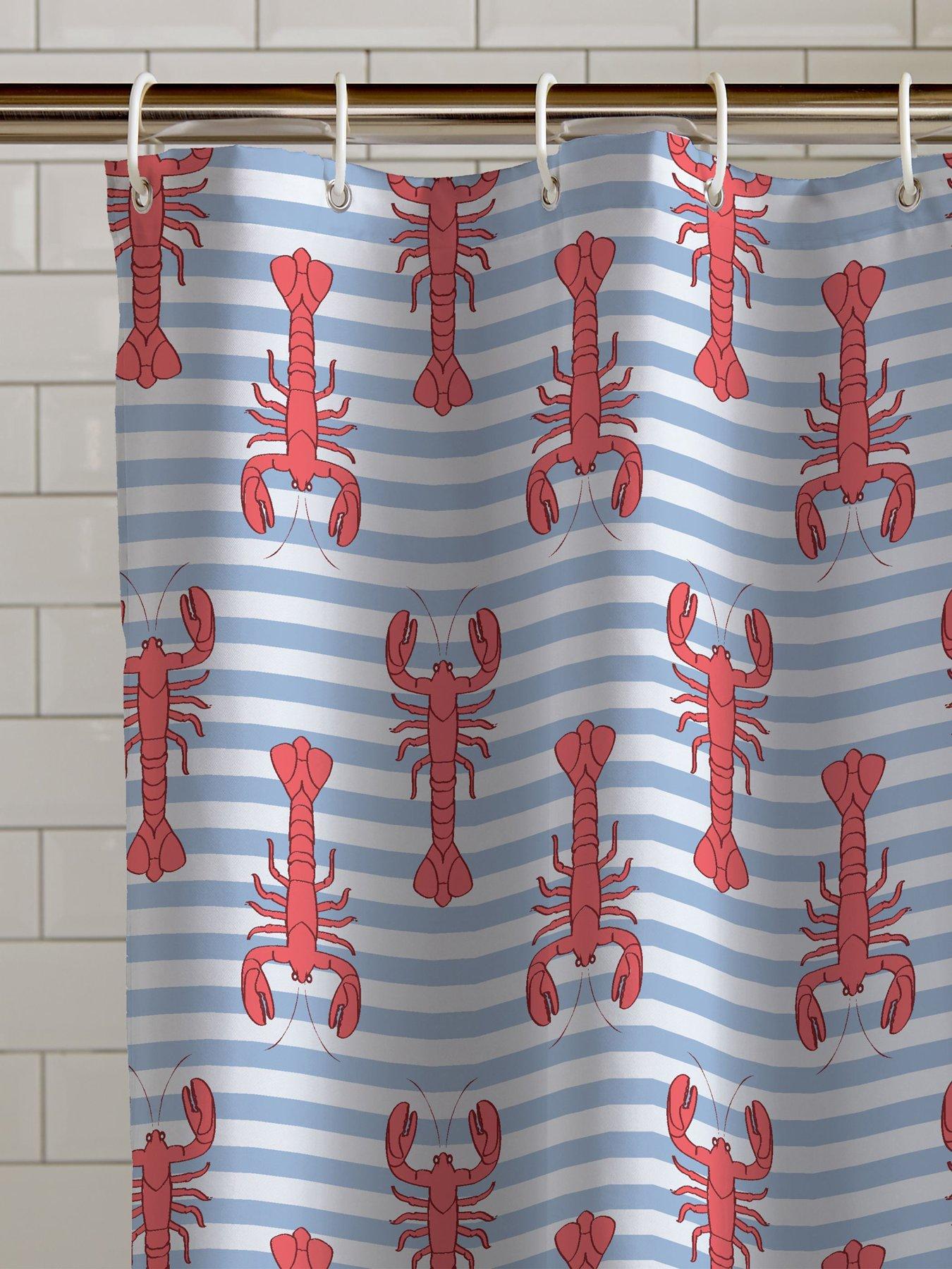 undefined Lobster Shower Curtain