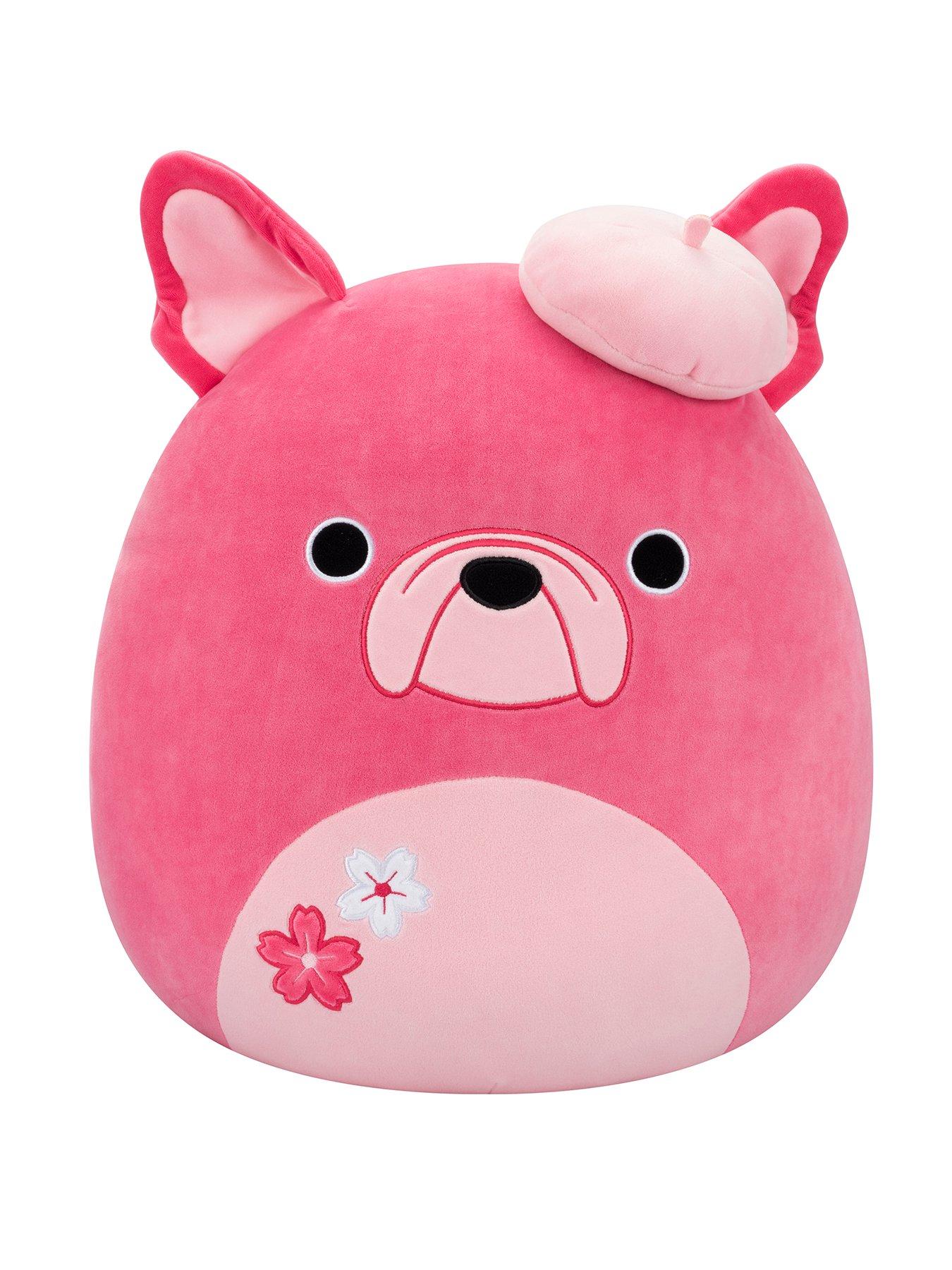 undefined Original Squishmallows 16-Inch Elise the Pink French Bulldog
