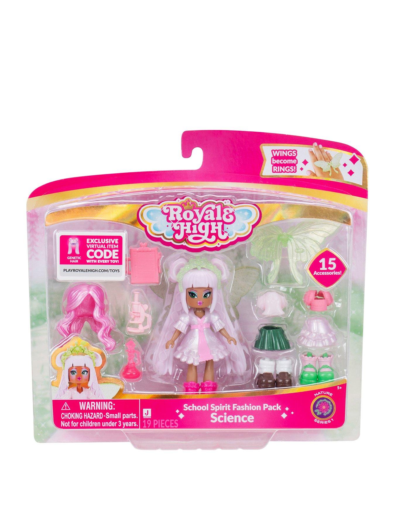 Image 1 of 7 of Royale High 3&rdquo; School Spirit Fashion Pack: Science - Nature Series 1