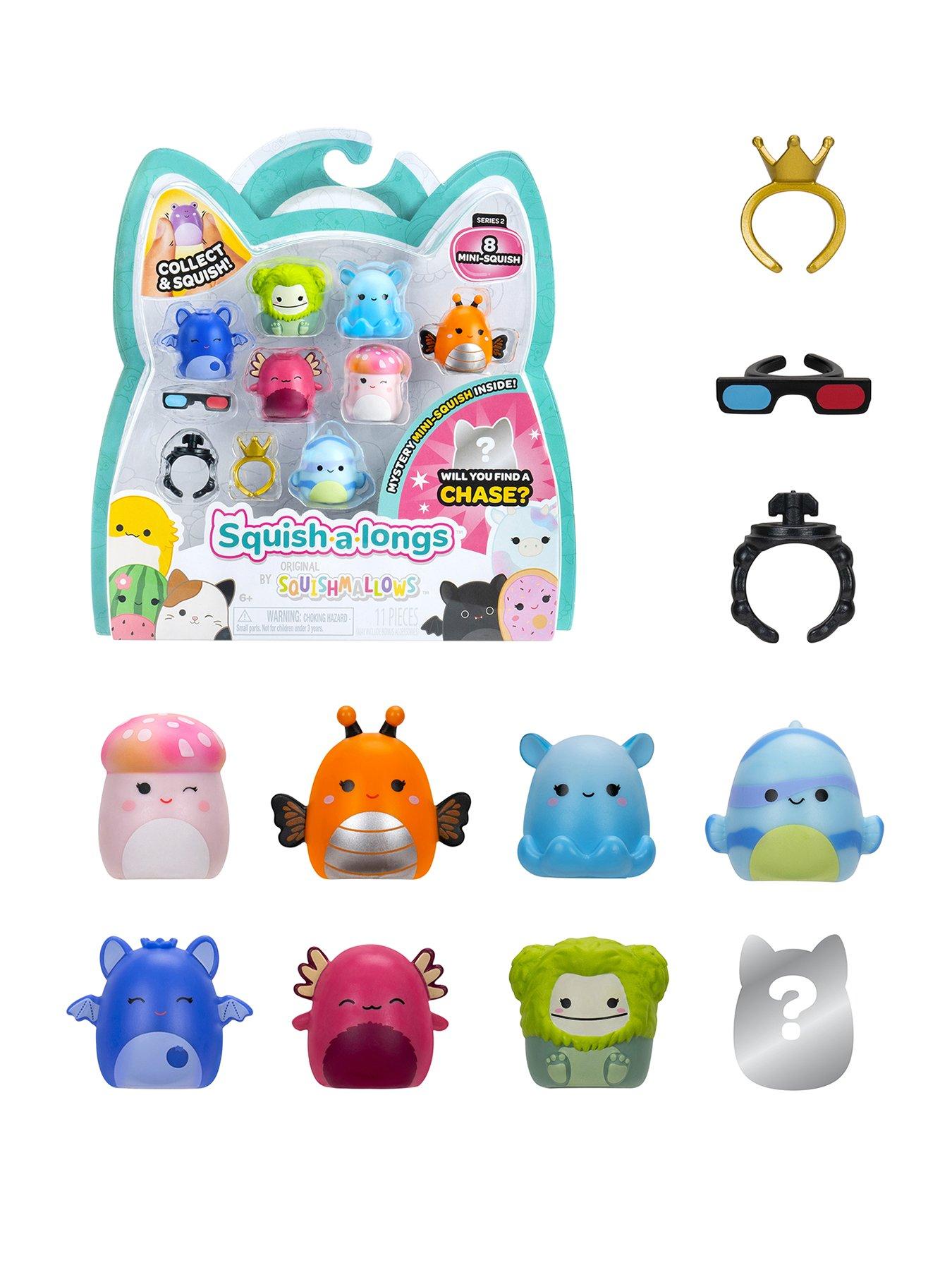 undefined Squish-a-longs 8 Pack (STYLE 2- W2) - 1-Inch Mini-Squish