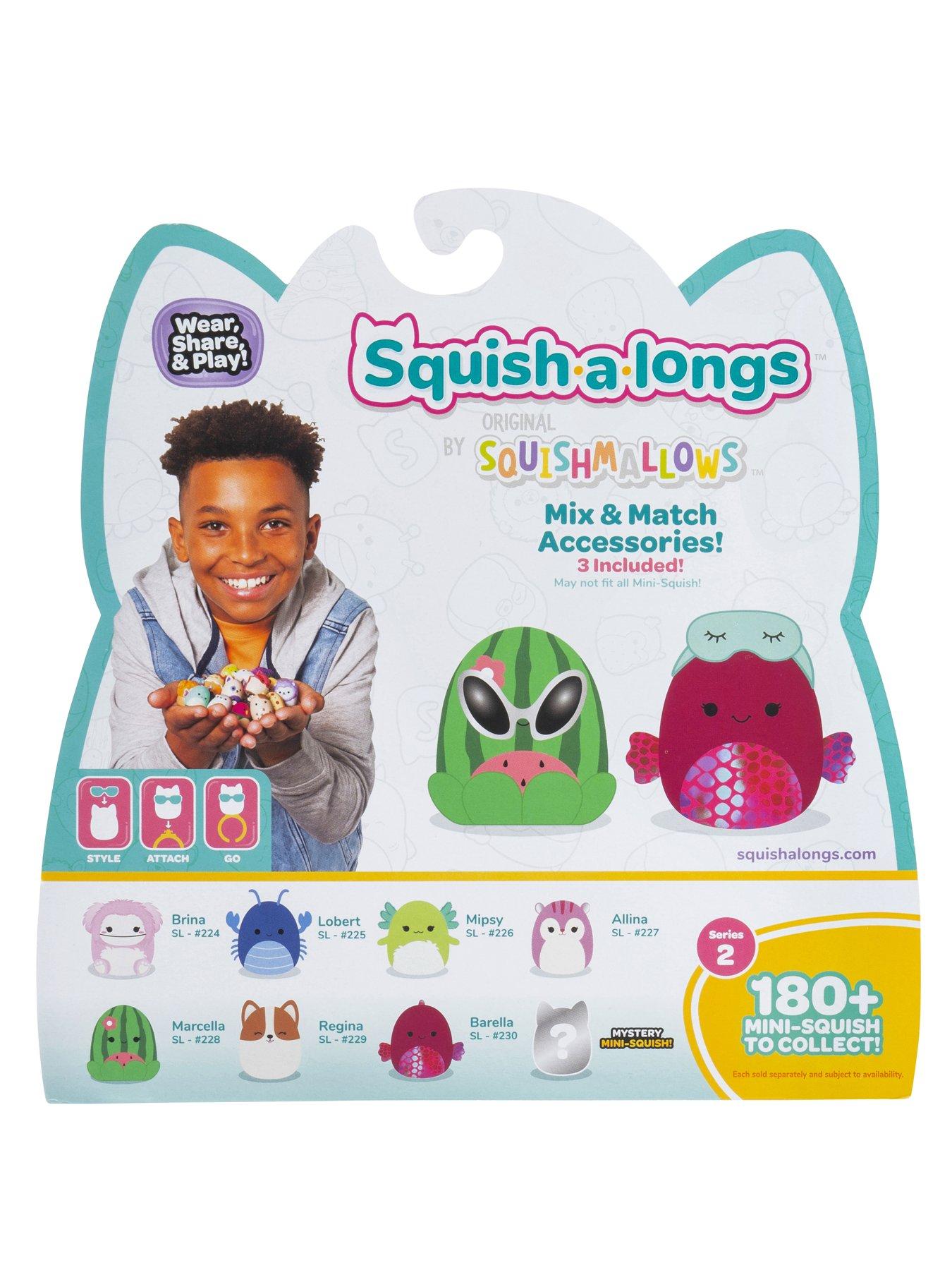 Image 7 of 8 of Squish-a-longs Squish-a-longs 8 Pack (STYLE 3- W2) - 1-Inch Mini-Squish
