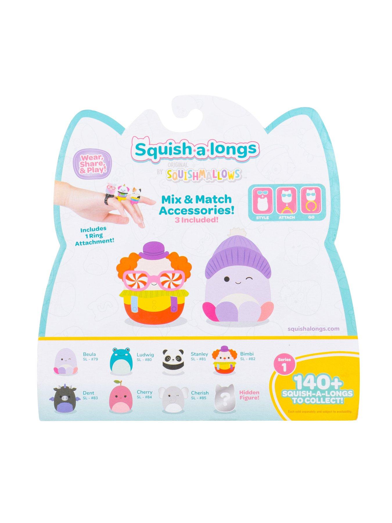 Image 7 of 8 of Squish-a-longs Squish-a-longs by Original Squishmallows 8 Pack (Style 3, Wave 1) - 1-Inch Mini-Squish