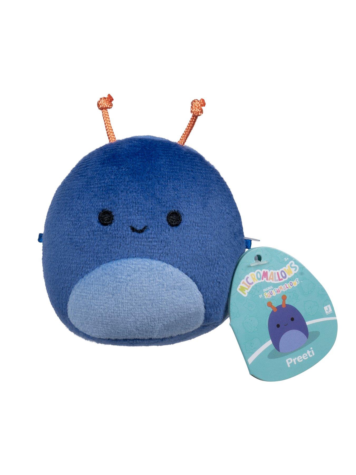 Image 4 of 7 of Micromallows 4-Pack Plush (2.5-Inch Solenn Sushi, Preeti Slug, Ukee Clown, Dear Frog)