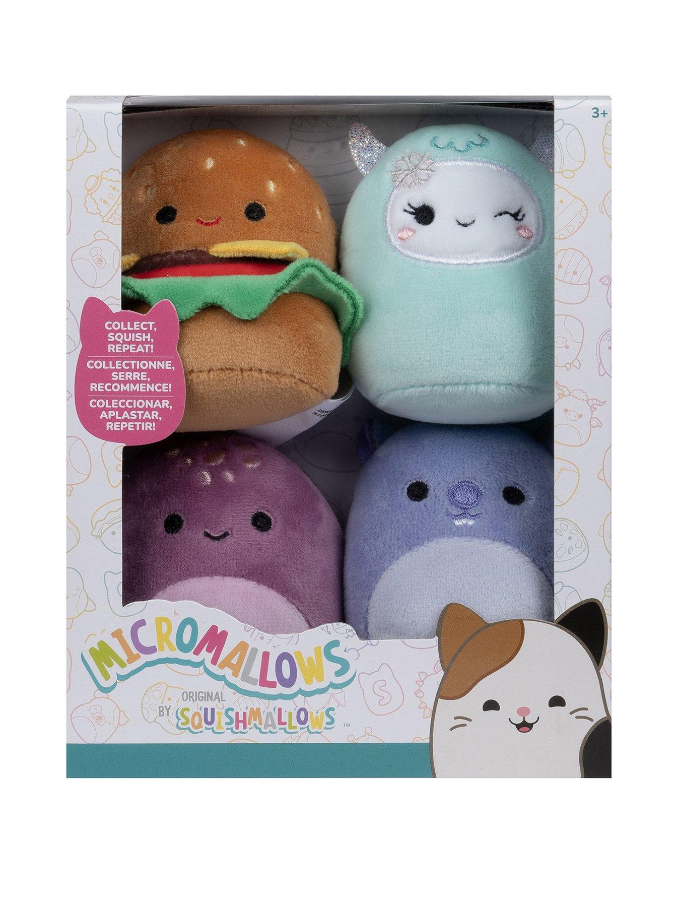undefined SQMM - 4 Pack Plush (Micromallows 2.5" Squishmallows) (Carl, Yollie, Javari, Tudor)