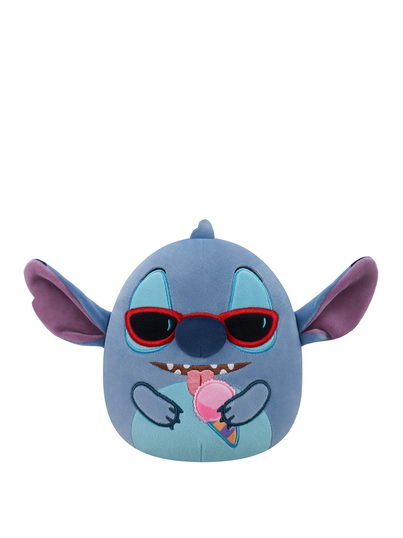 Image of Squishmallows Squishmallows Original Disney 10-Inch Stitch Holding Snow Cone