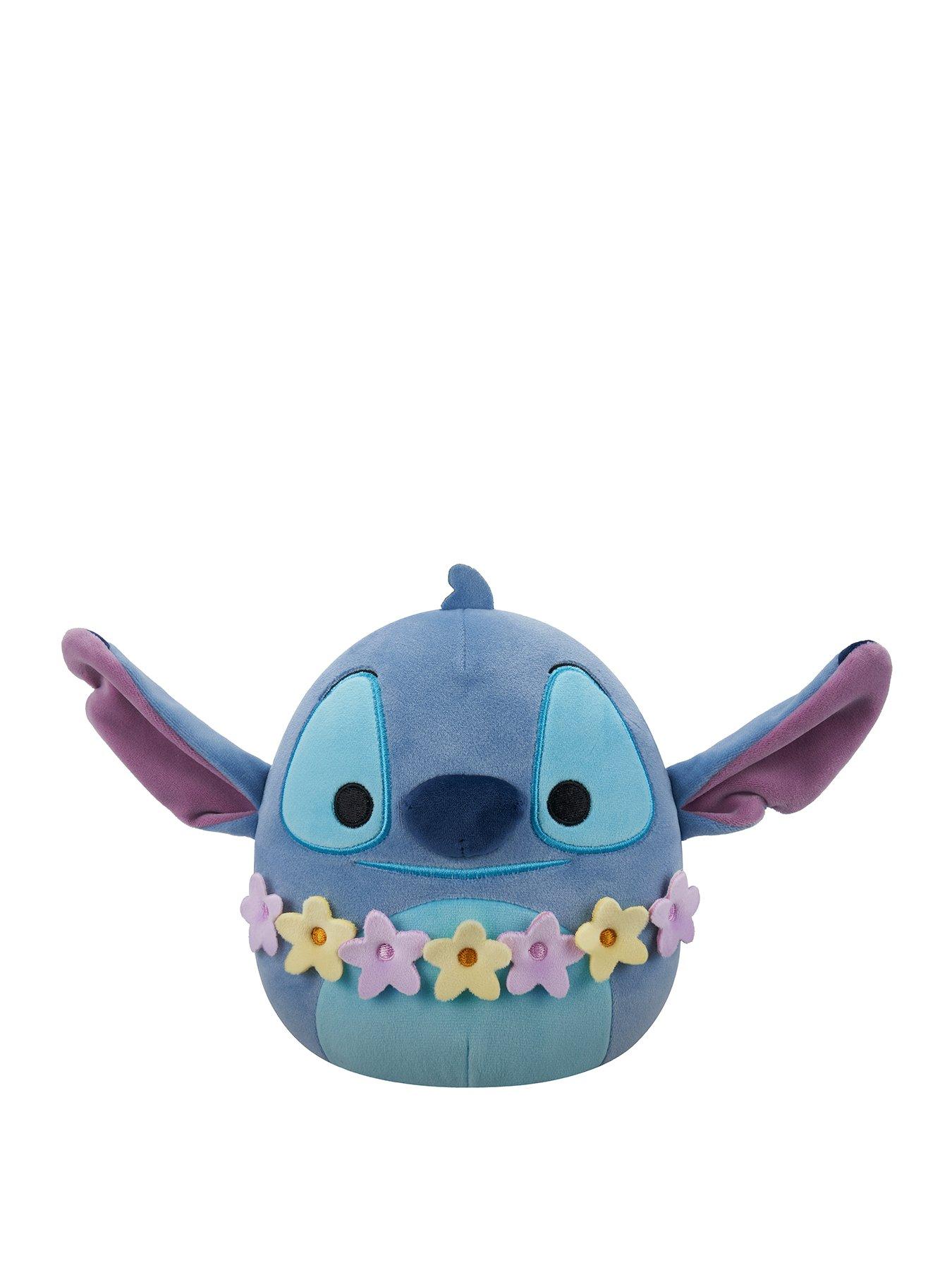 Image of Squishmallows Squishmallows Original Disney 10-Inch Stitch Wearing Lei