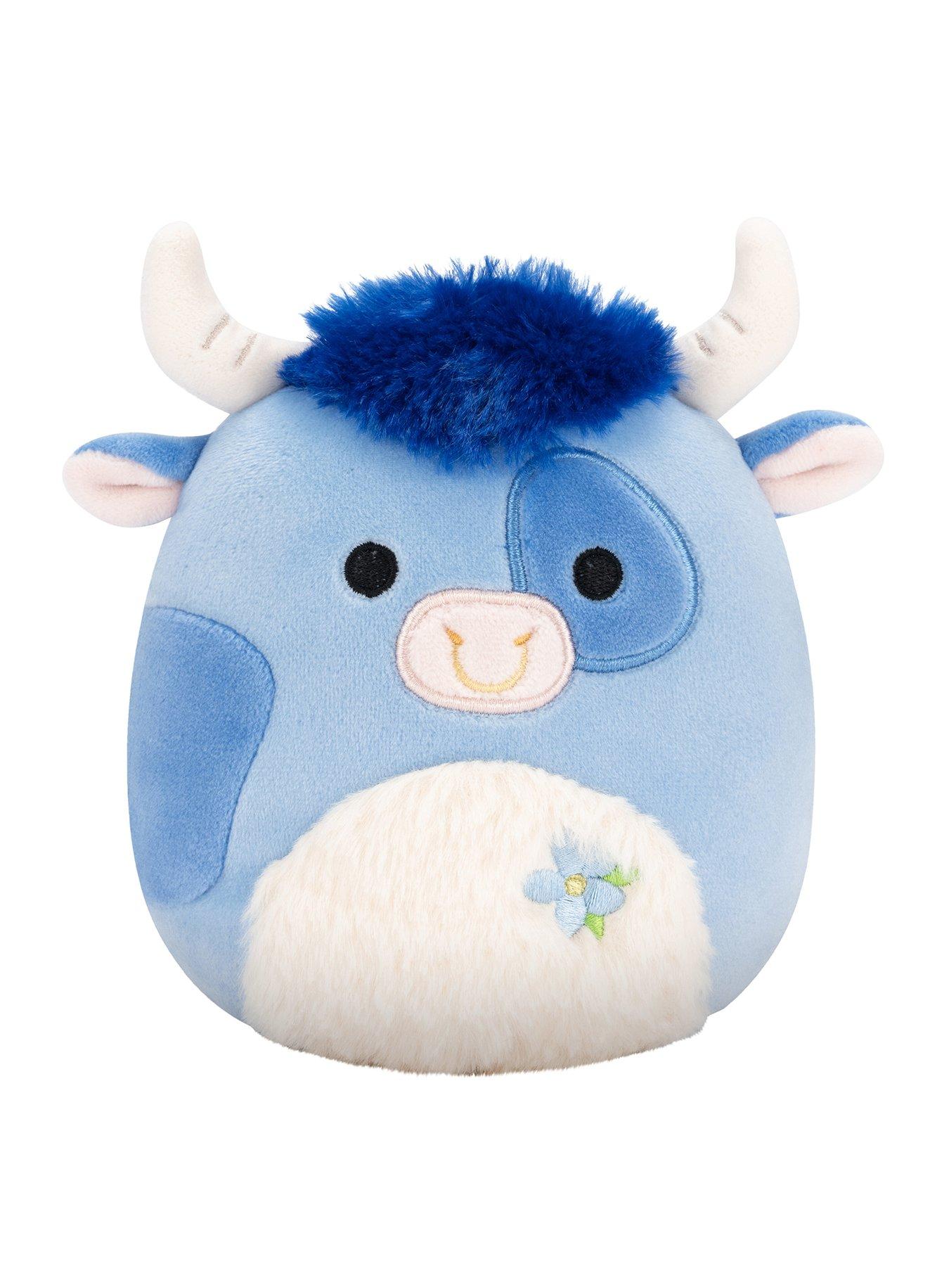 Image of Squishmallows 7.5-Inch Bermayeh the Blue Bull Plush