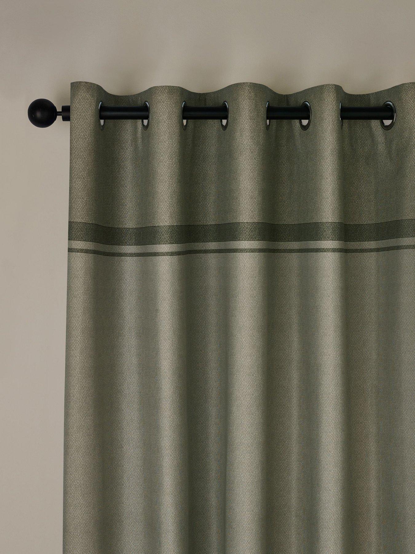 undefined Melville Lined Eyelet Curtains