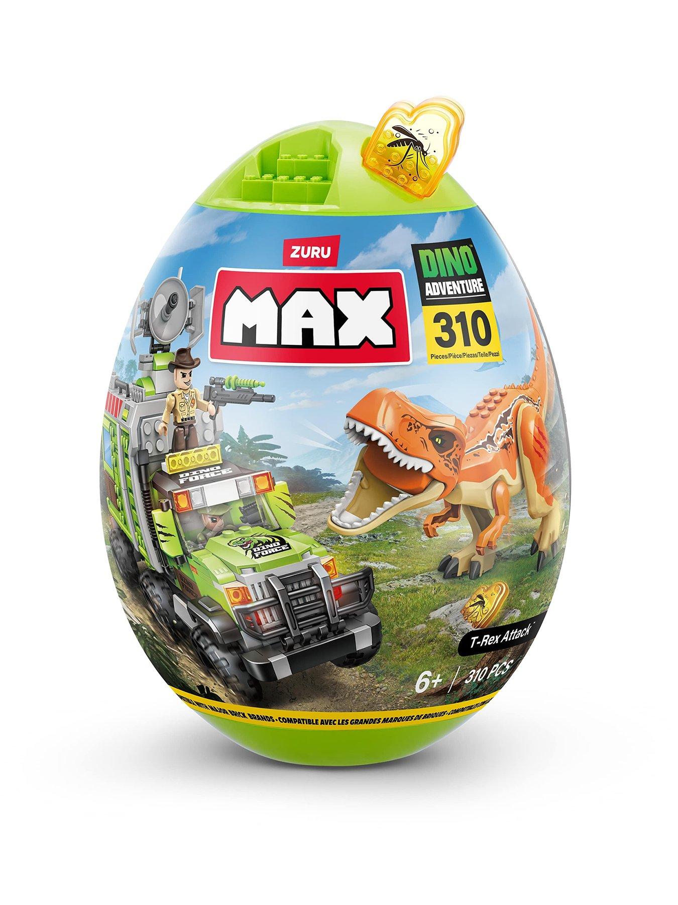 zuru-max-dino-adventure-egg-310-piece-brick-build-set