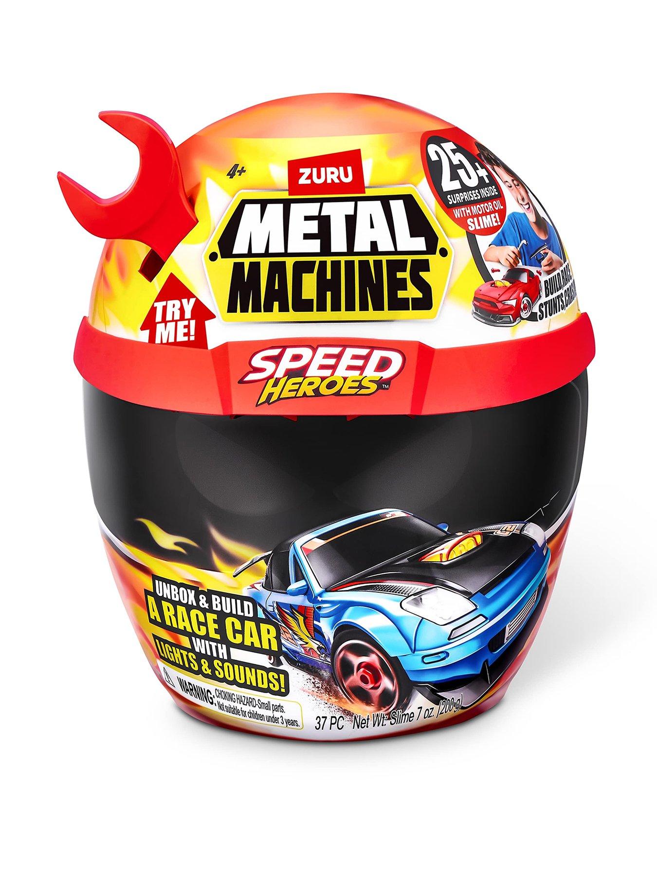 Image 1 of 8 of Zuru Metal Machines Speed Heroes Helmet Playset