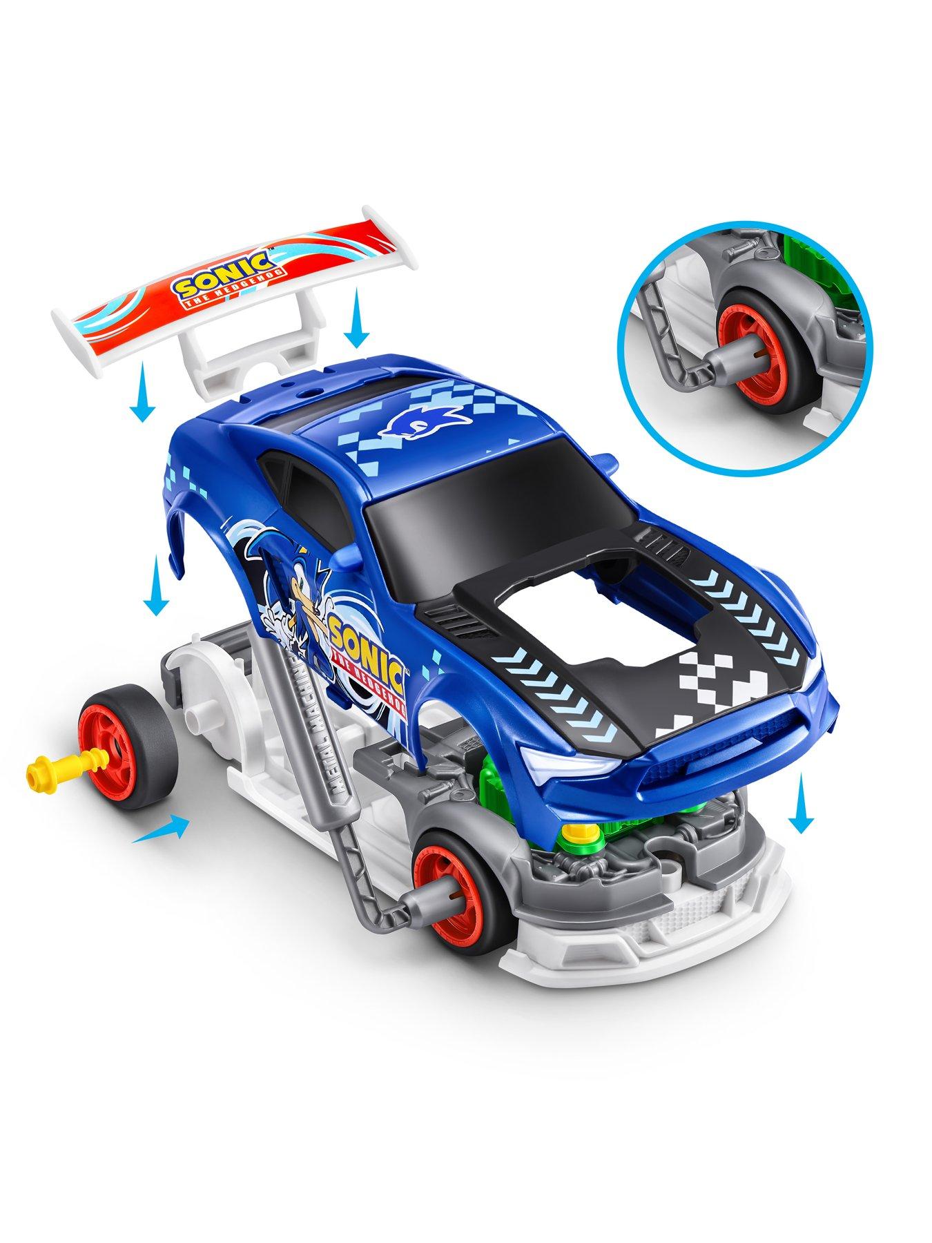 Image 2 of 6 of Zuru Metal Machines Speed Heroes Sonic Playset