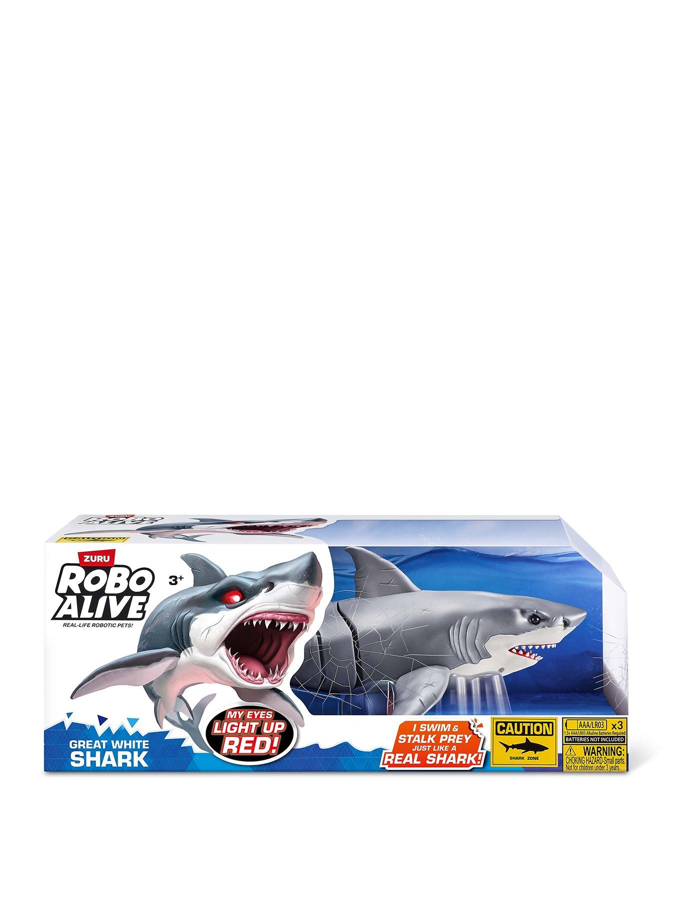 Image 1 of 8 of Zuru Robo Alive Shark Attack Water Activated Robotic Pet