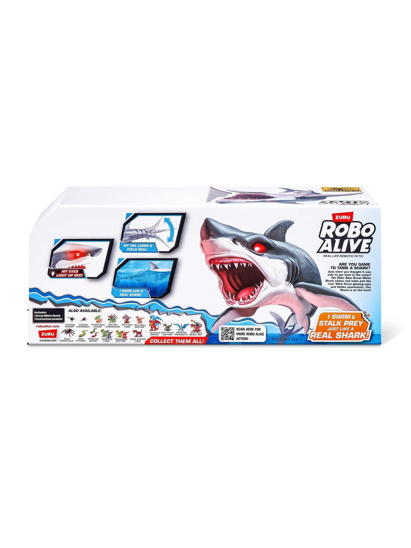 Image 4 of 8 of Zuru Robo Alive Shark Attack Water Activated Robotic Pet
