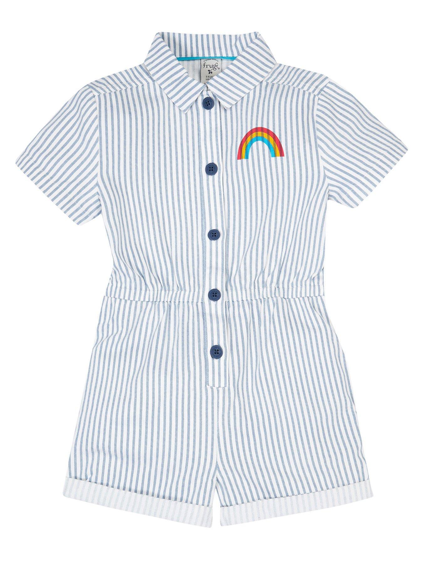 undefined Girls Imogen Jumpsuit - Blue