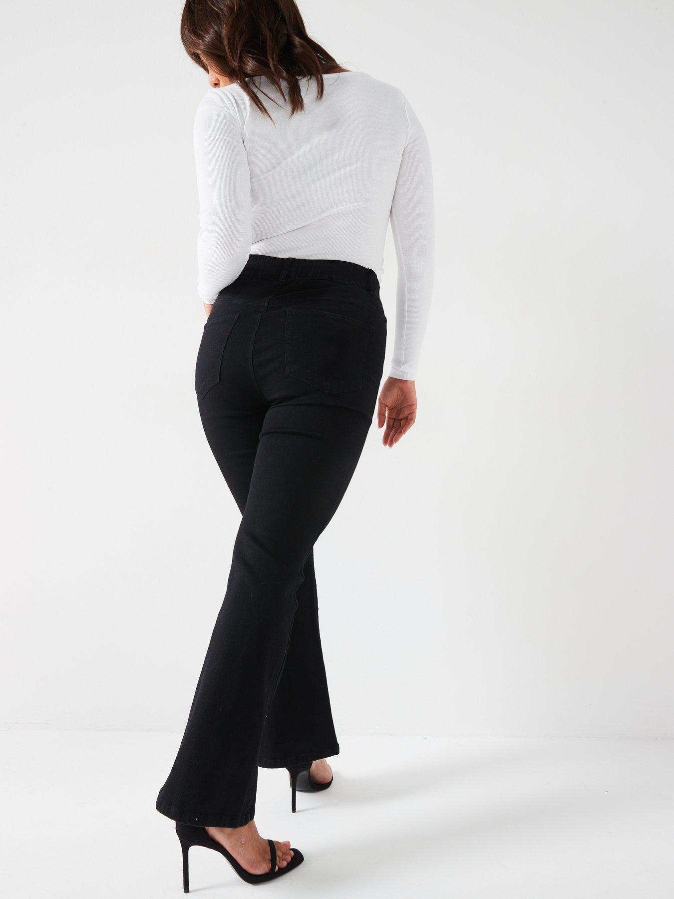 Image 6 of 6 of The Very Collection Curve Pull On Stretch Bootcut Jean