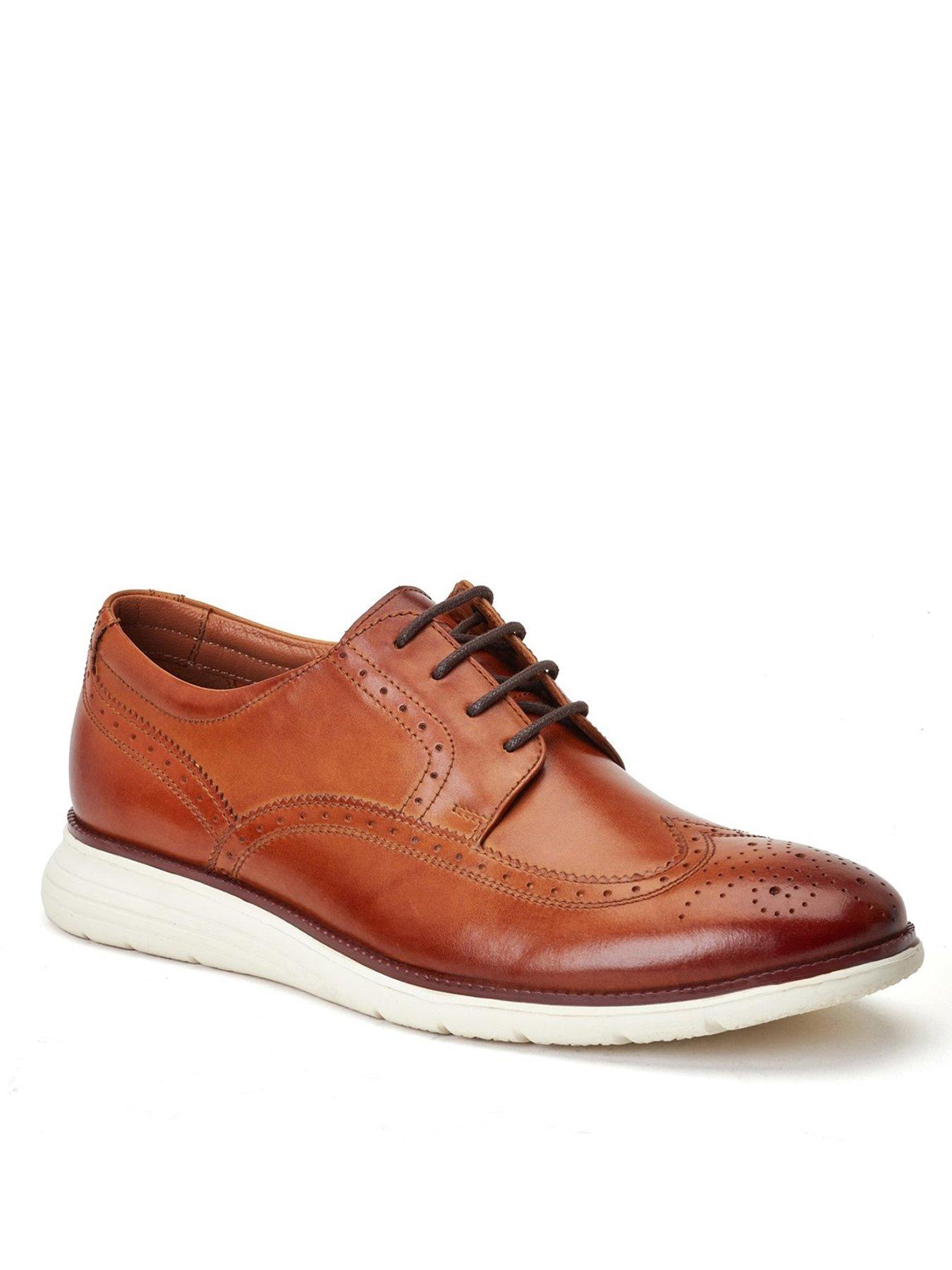 Image 2 of 6 of Base London Base London Flight Casual Brogue Shoe