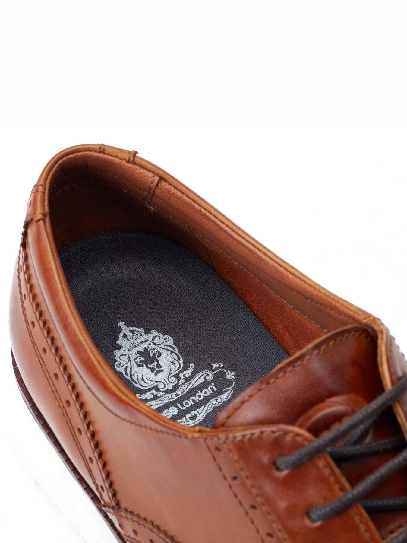 Image 6 of 6 of Base London Base London Flight Casual Brogue Shoe