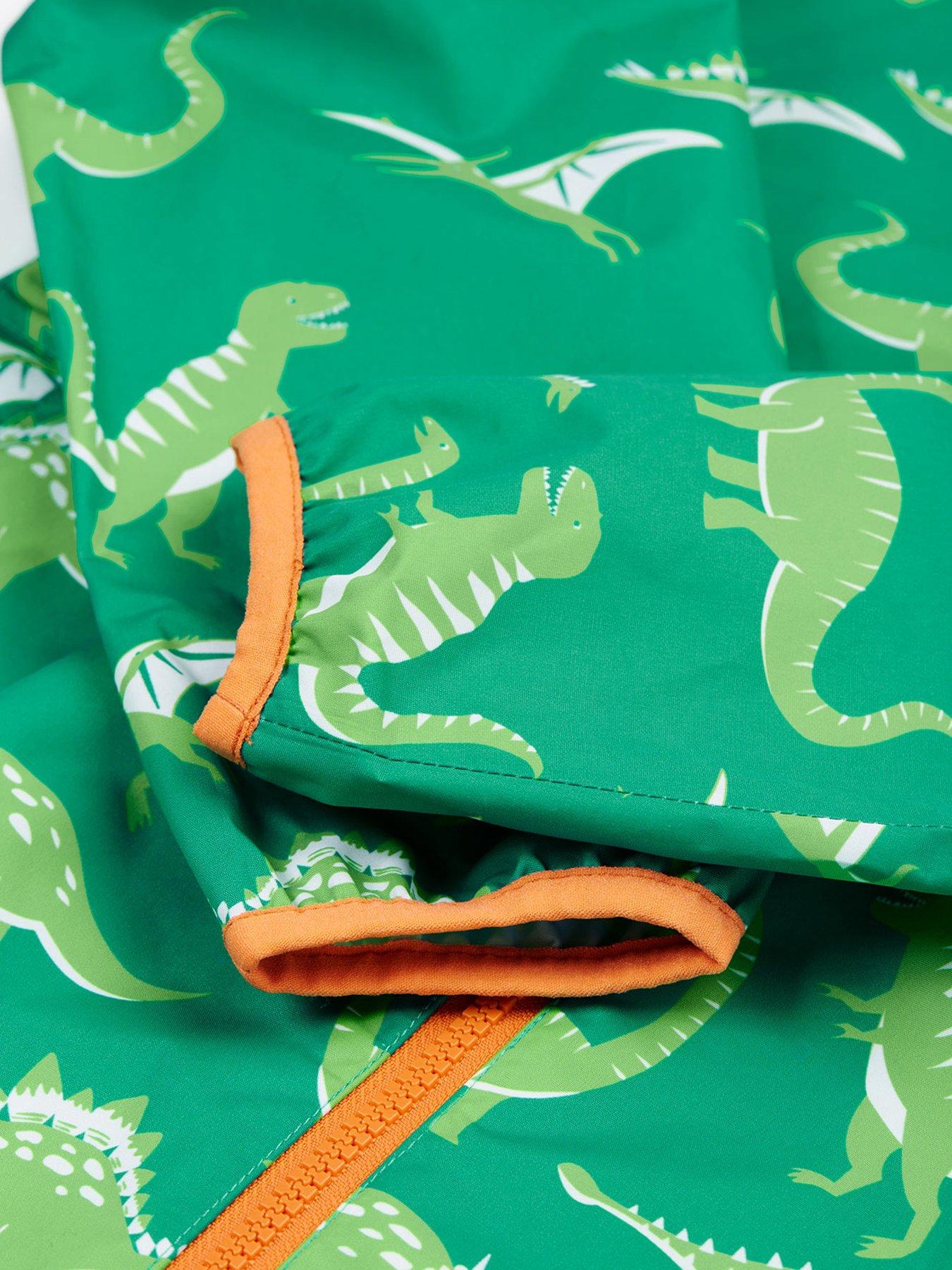 Image 5 of 6 of Frugi Boys Rain Or Shine Jacket - Green