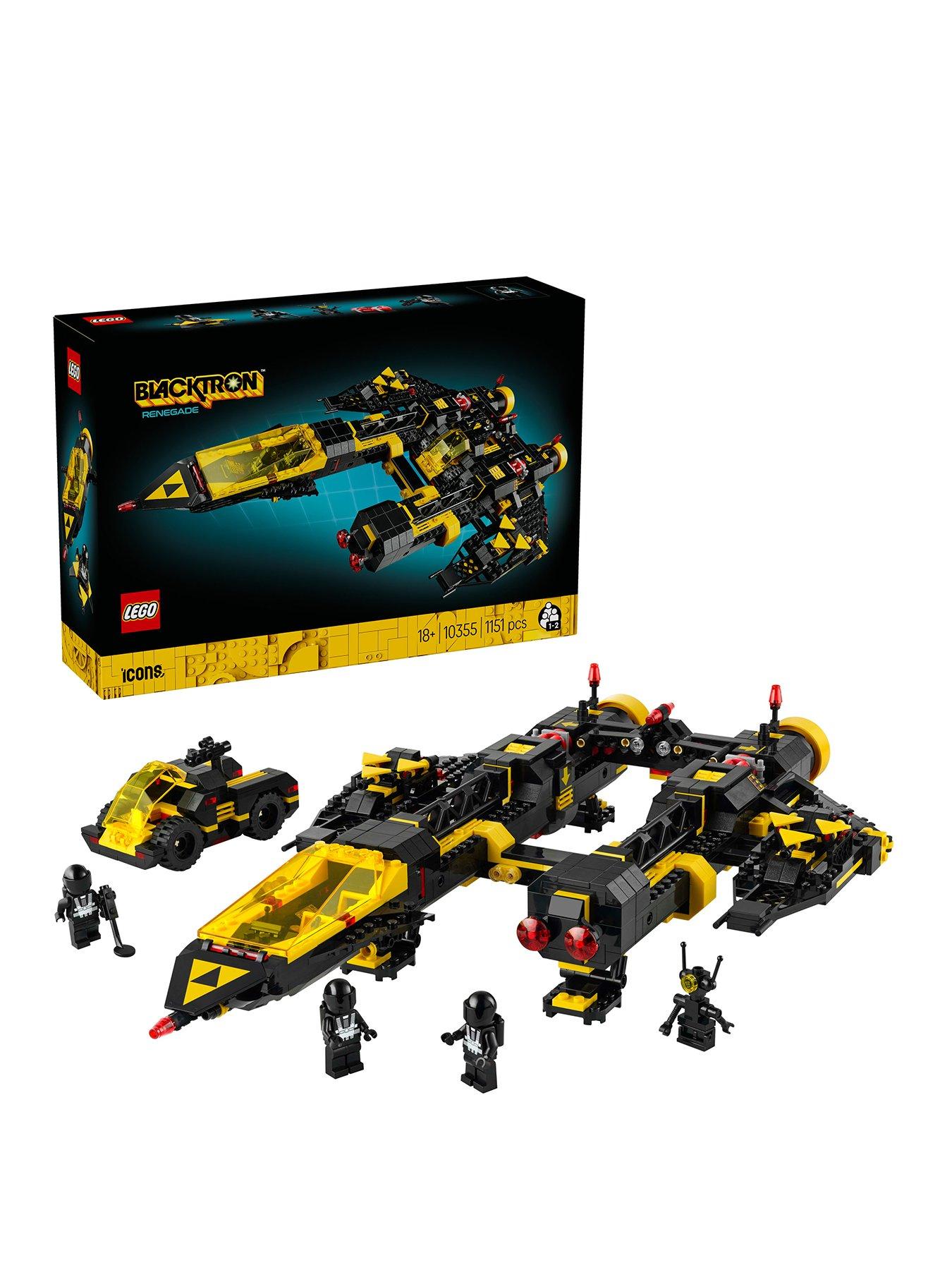 Image 1 of 8 of LEGO Icons Blacktron Renegade 10355
