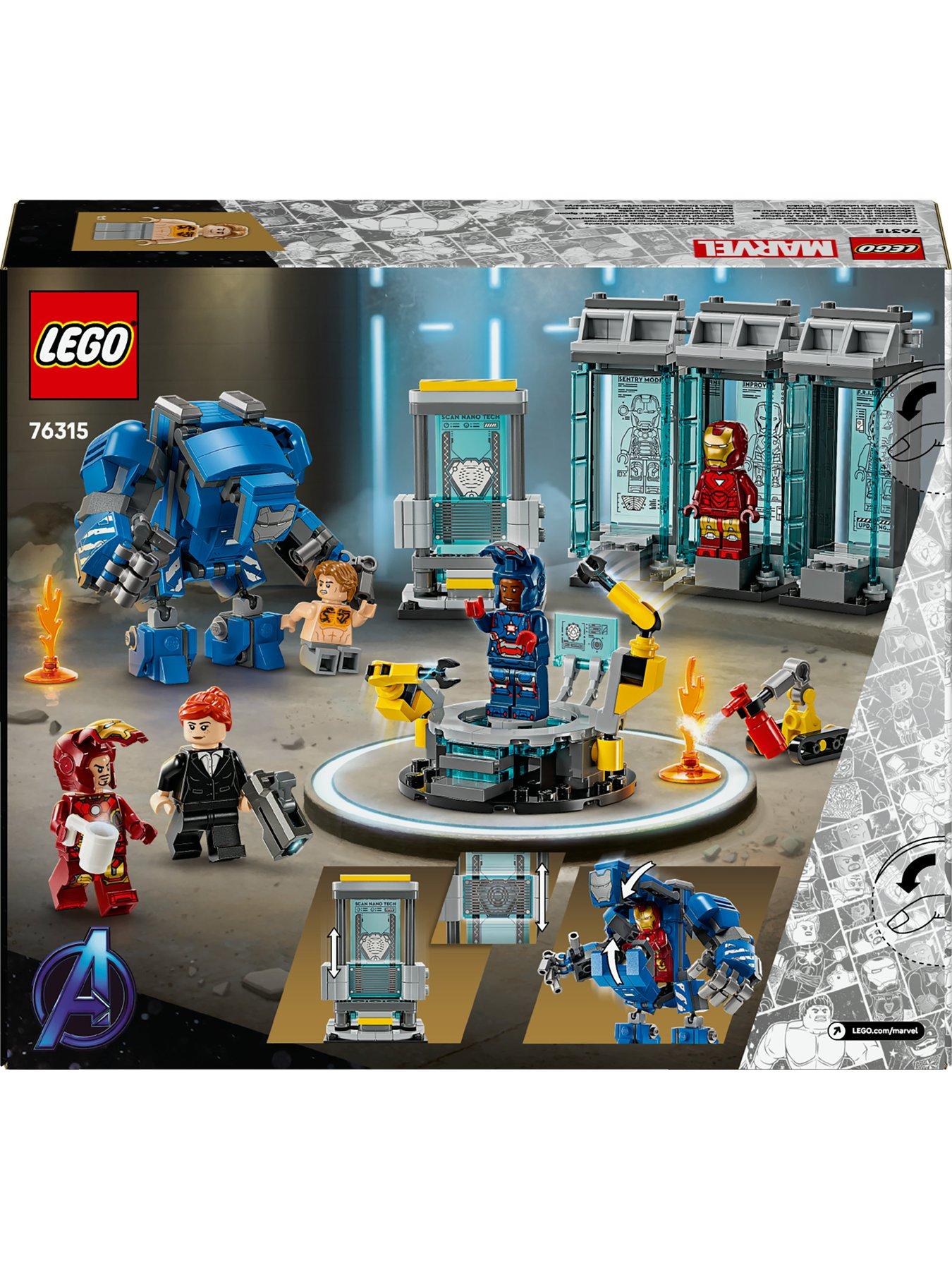 Image 3 of 3 of LEGO Marvel Iron Mans Laboratory: Hall of Armour 76315