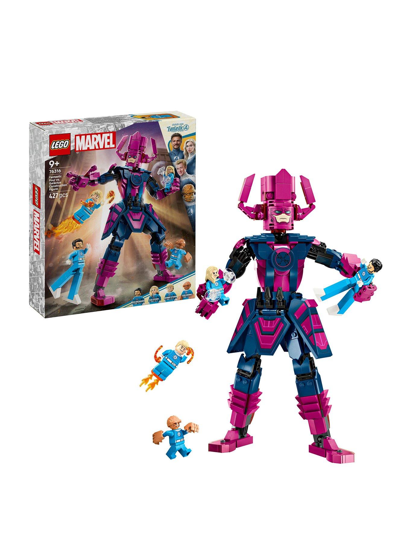 Image of LEGO Marvel Fantastic Four vs. Galactus Construction Figure 76316